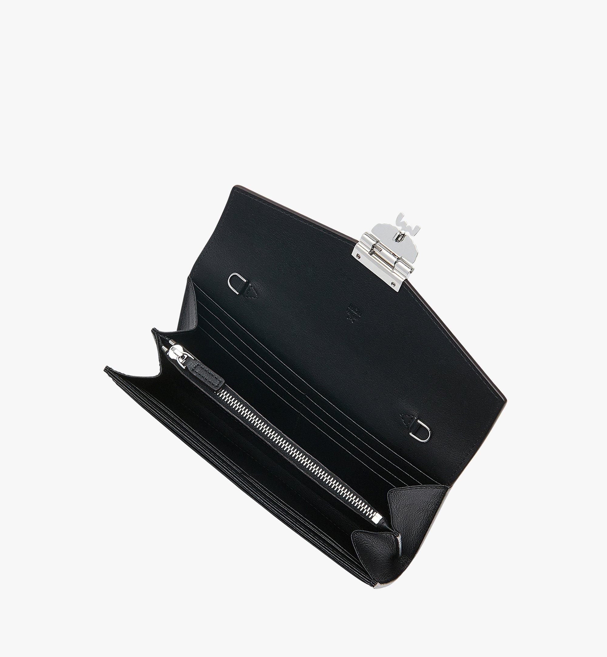 MCM Patricia Crossbody Wallet in Monogram Leather Black MYL9SPA55BK001 Alternate View 4