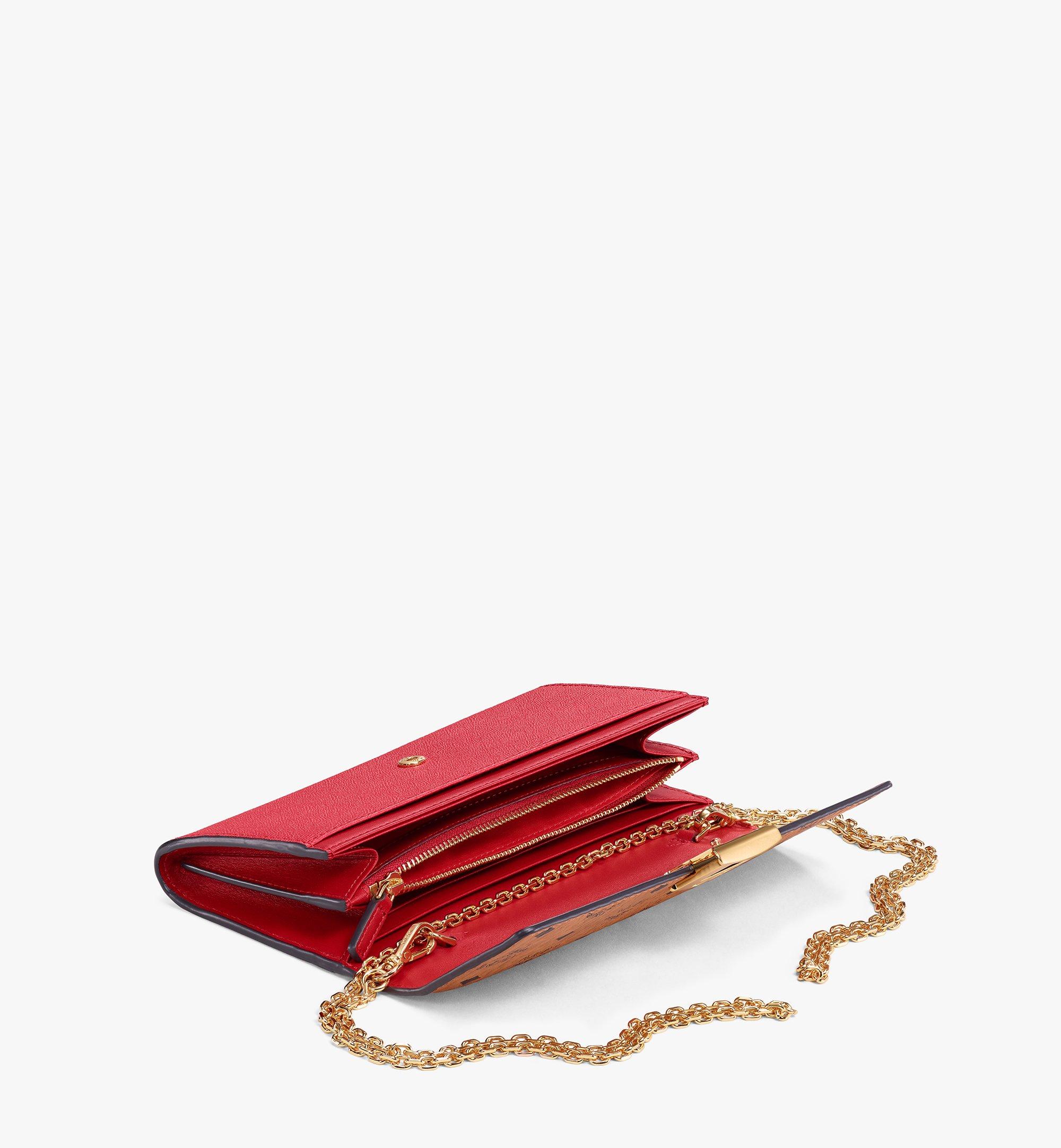 Mcm red crossbody bag hotsell