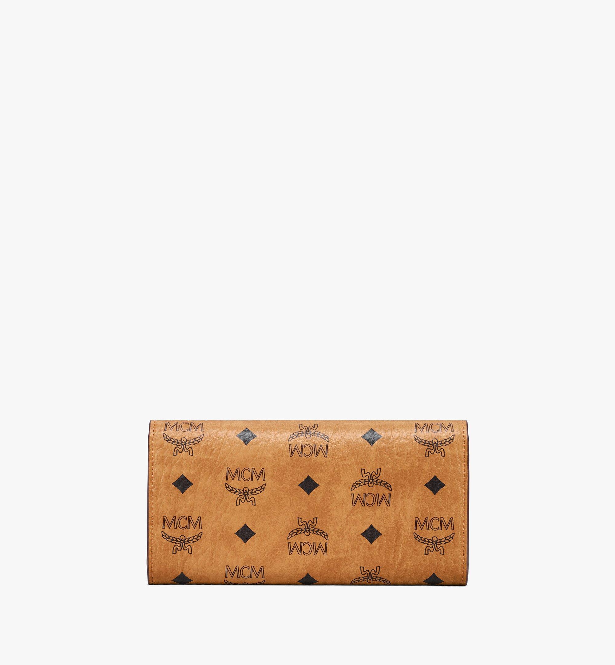 Large Tracy Crossbody Wallet in Visetos Cognac | MCM ®US