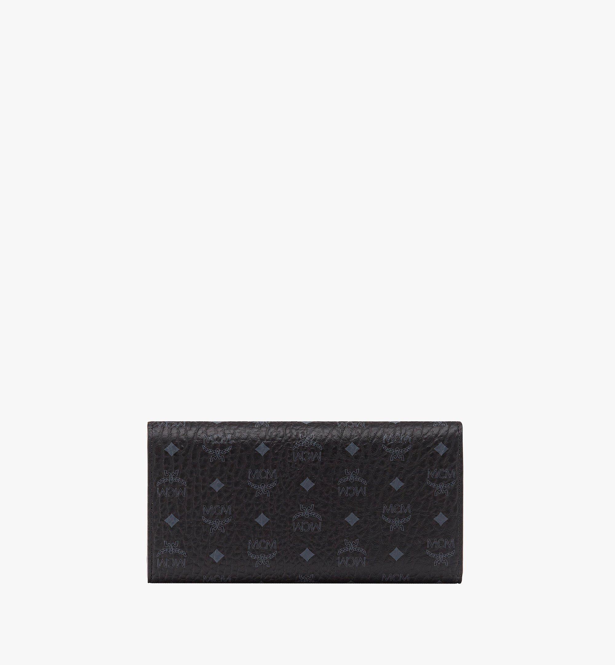 MCM Dreifach gefaltete Brieftasche in Visetos Black MYLAAVI01BK001 Noch mehr sehen 3
