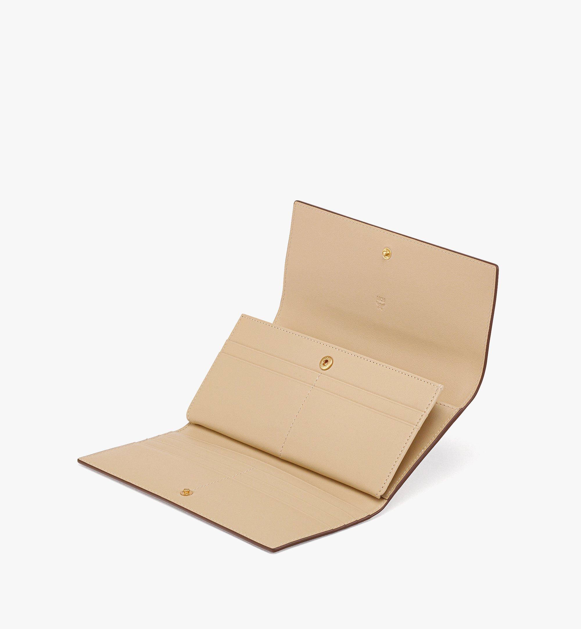 MCM Visetos Original 系列三折錢包 Beige MYLAAVI01I8001 更多視圖 1