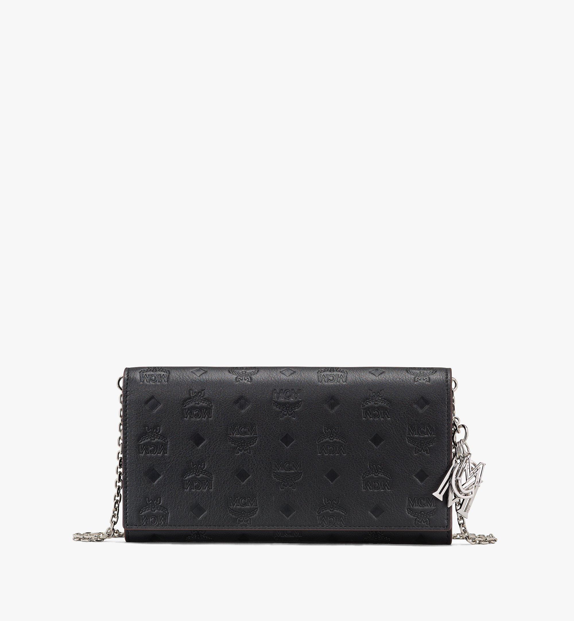 Klara Crossbody Wallet in Monogram Leather