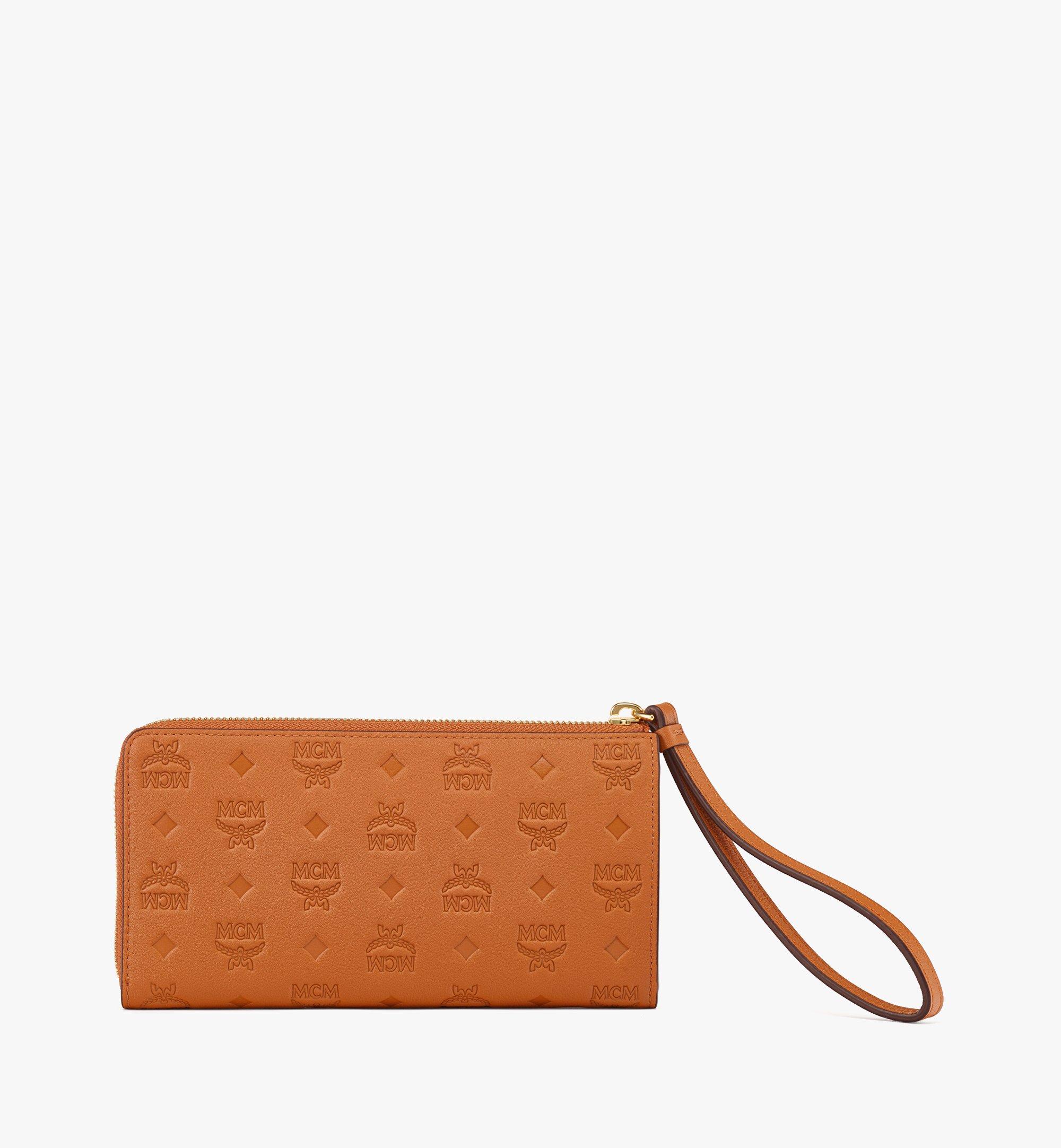 Aren Zip Around Wallet in Monogram Leather