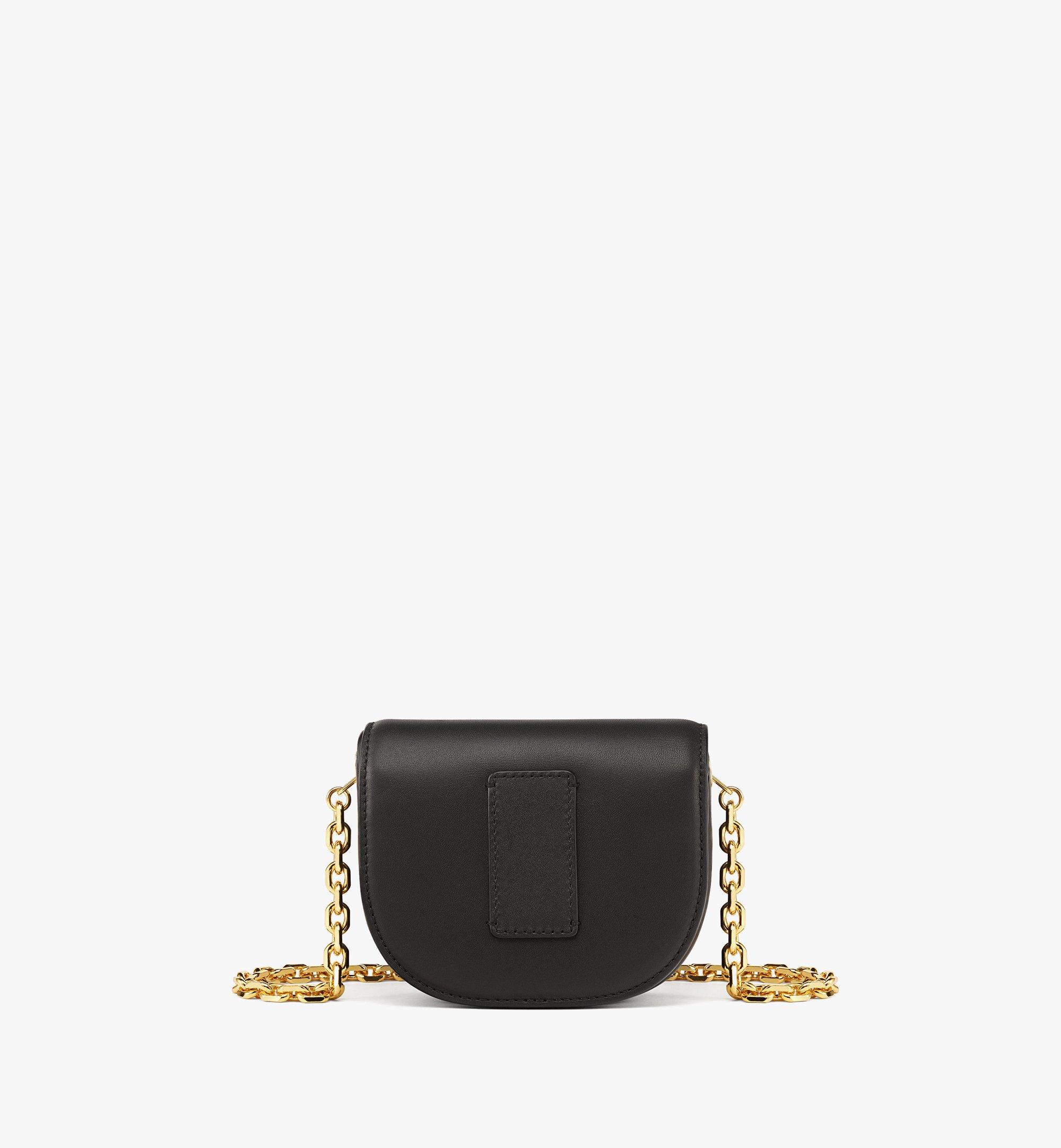 MCM Mode Travia Chain Wallet in Spanish Leather Black MYLCALD01BK001 Alternate View 3