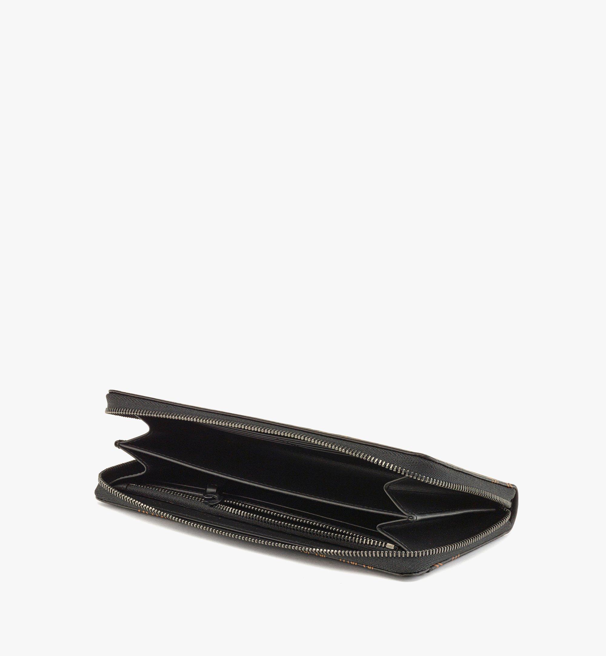 Zip Around Wallet in Maxi Visetos