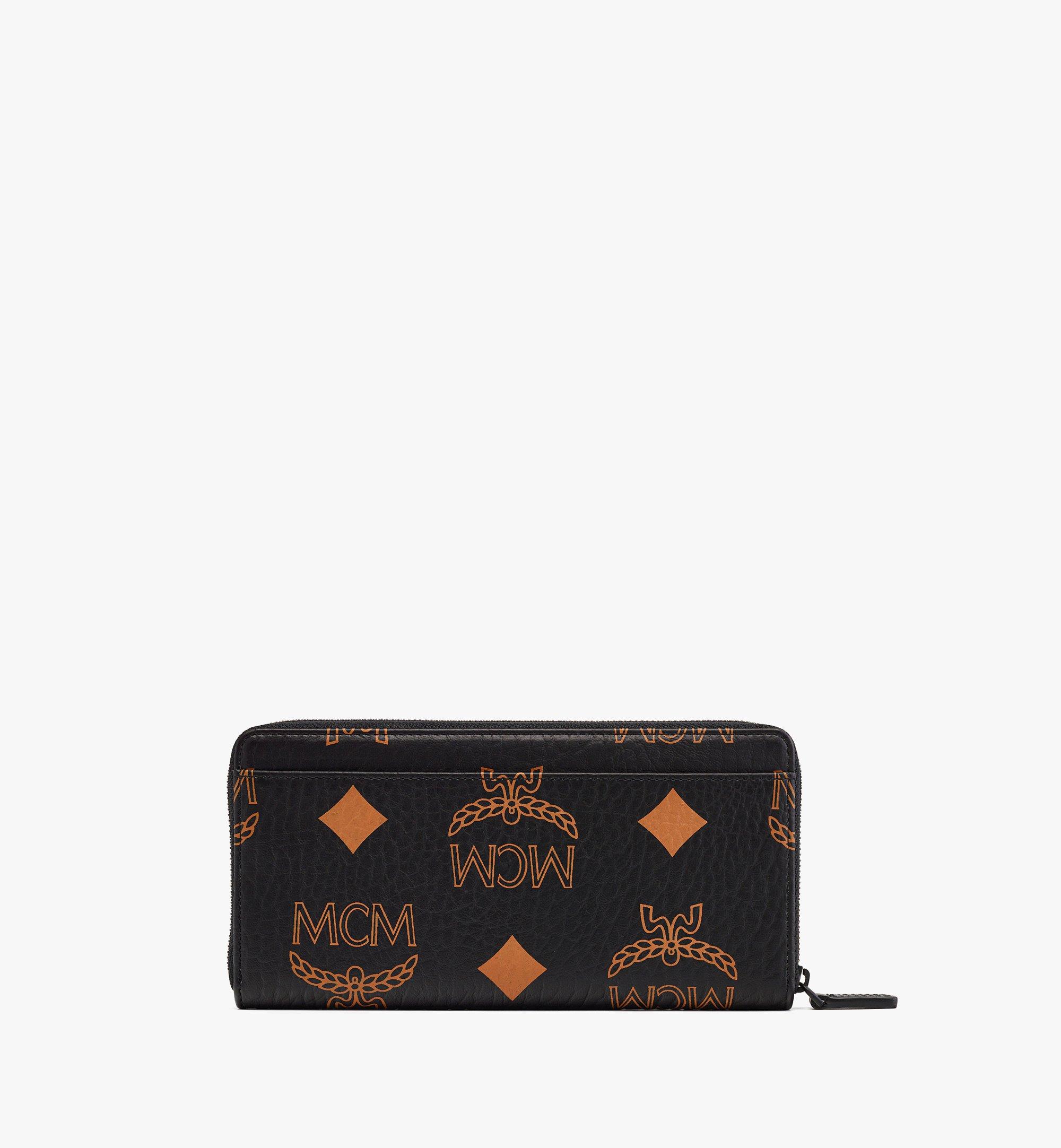 Zip Around Wallet in Maxi Visetos