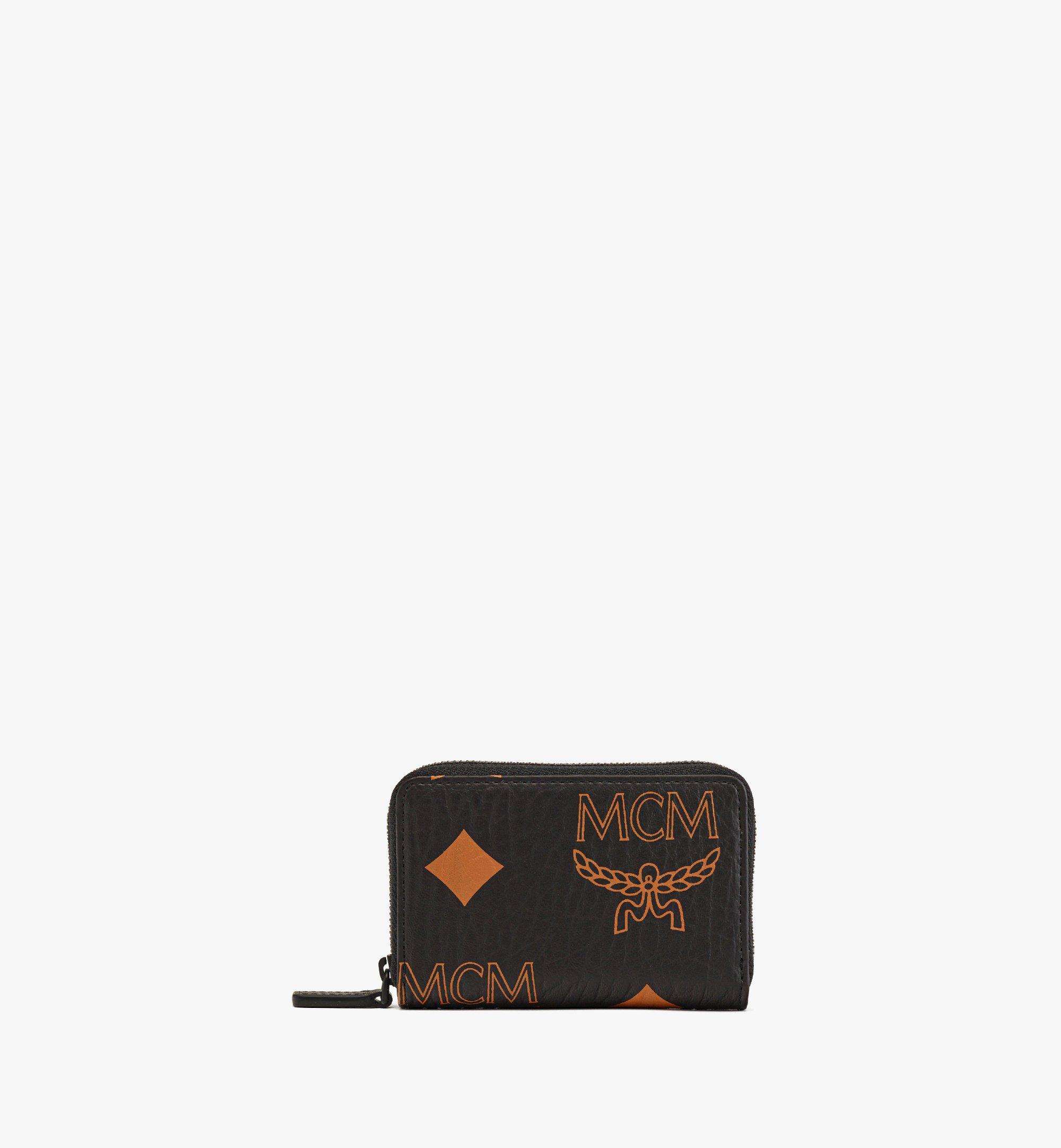 Zip Around Wallet in Maxi Visetos