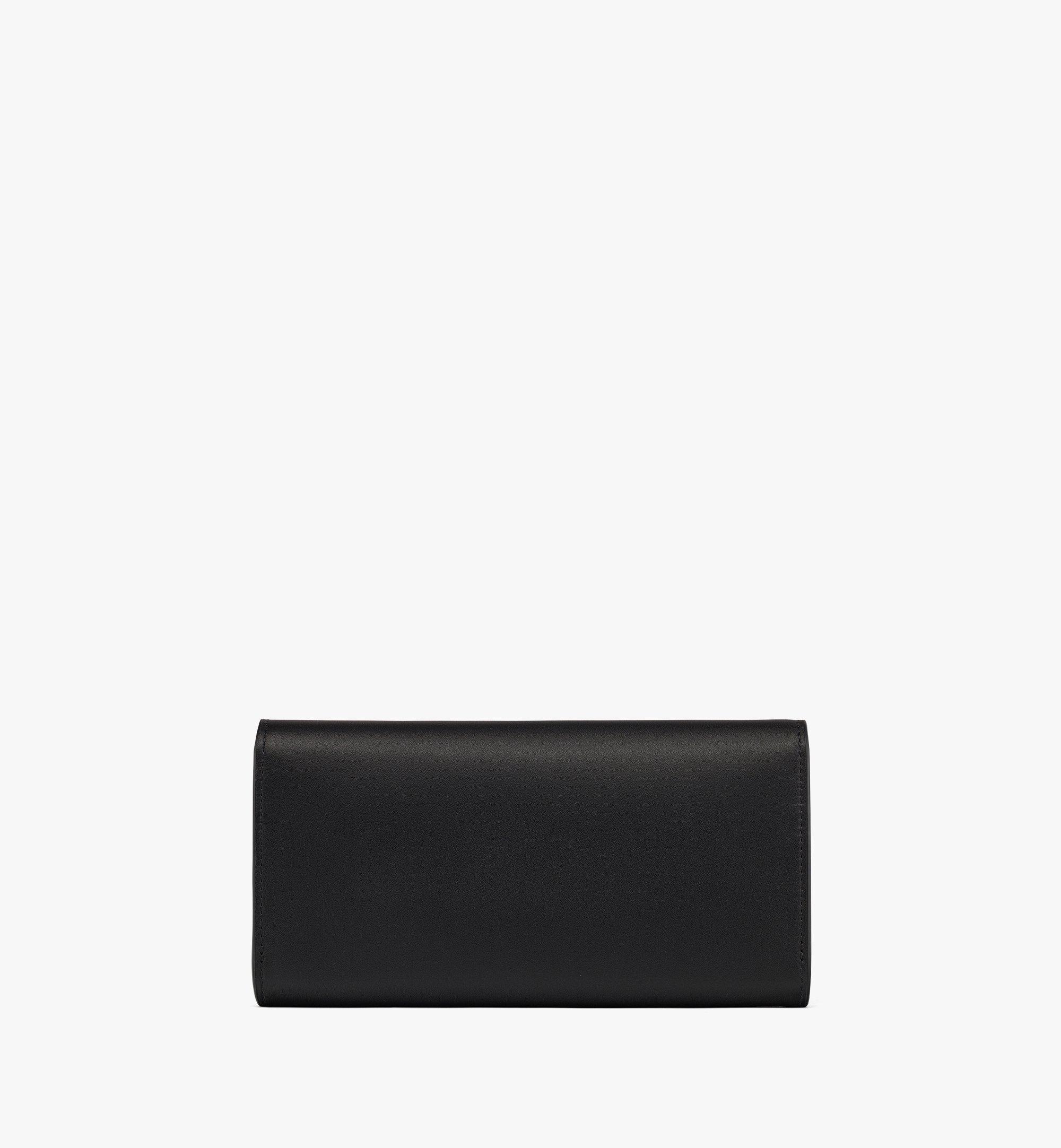 MCM Mode Travia Continental Wallet in Spanish Leather Black MYLDSLD01BK001 Alternate View 2