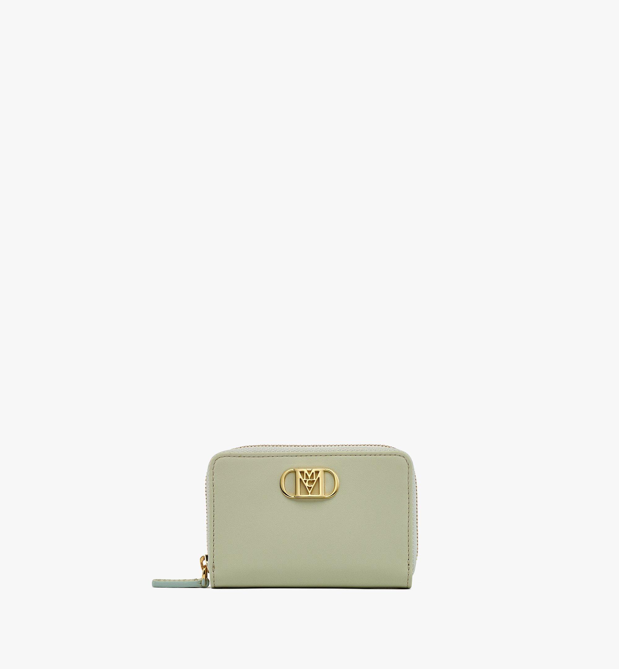 Mode Travia Zip Around Wallet in Spanish Leather