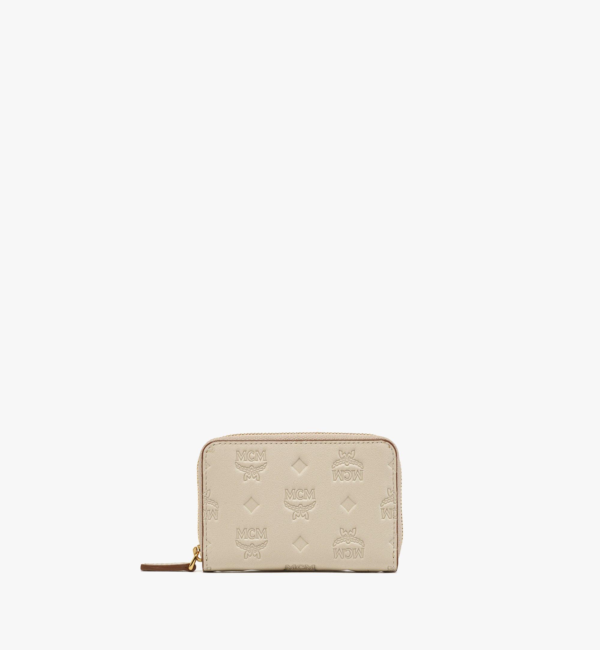 Mcm Aren Bi-Fold Leather Wallet