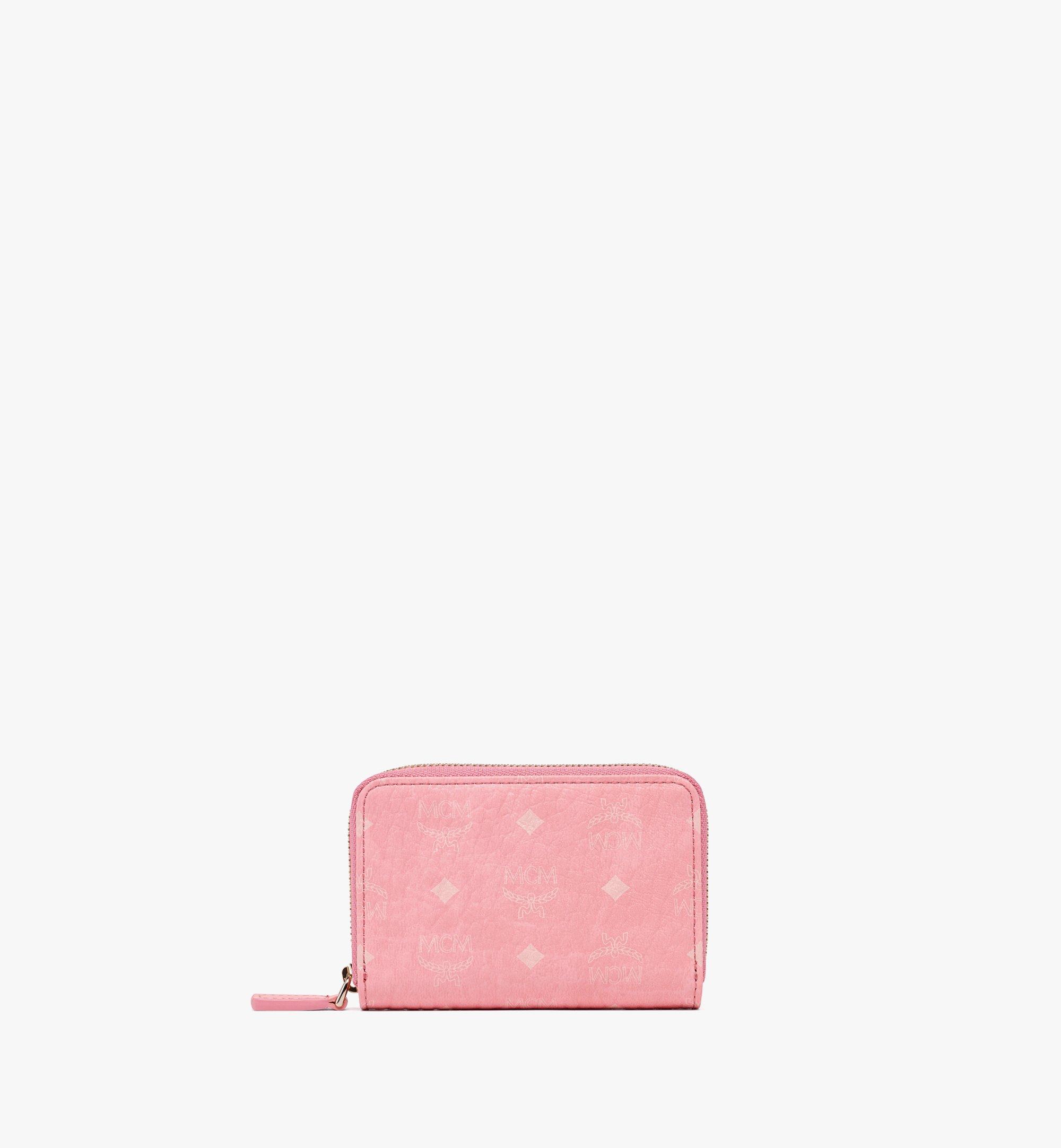 Zip Around Wallet in Visetos