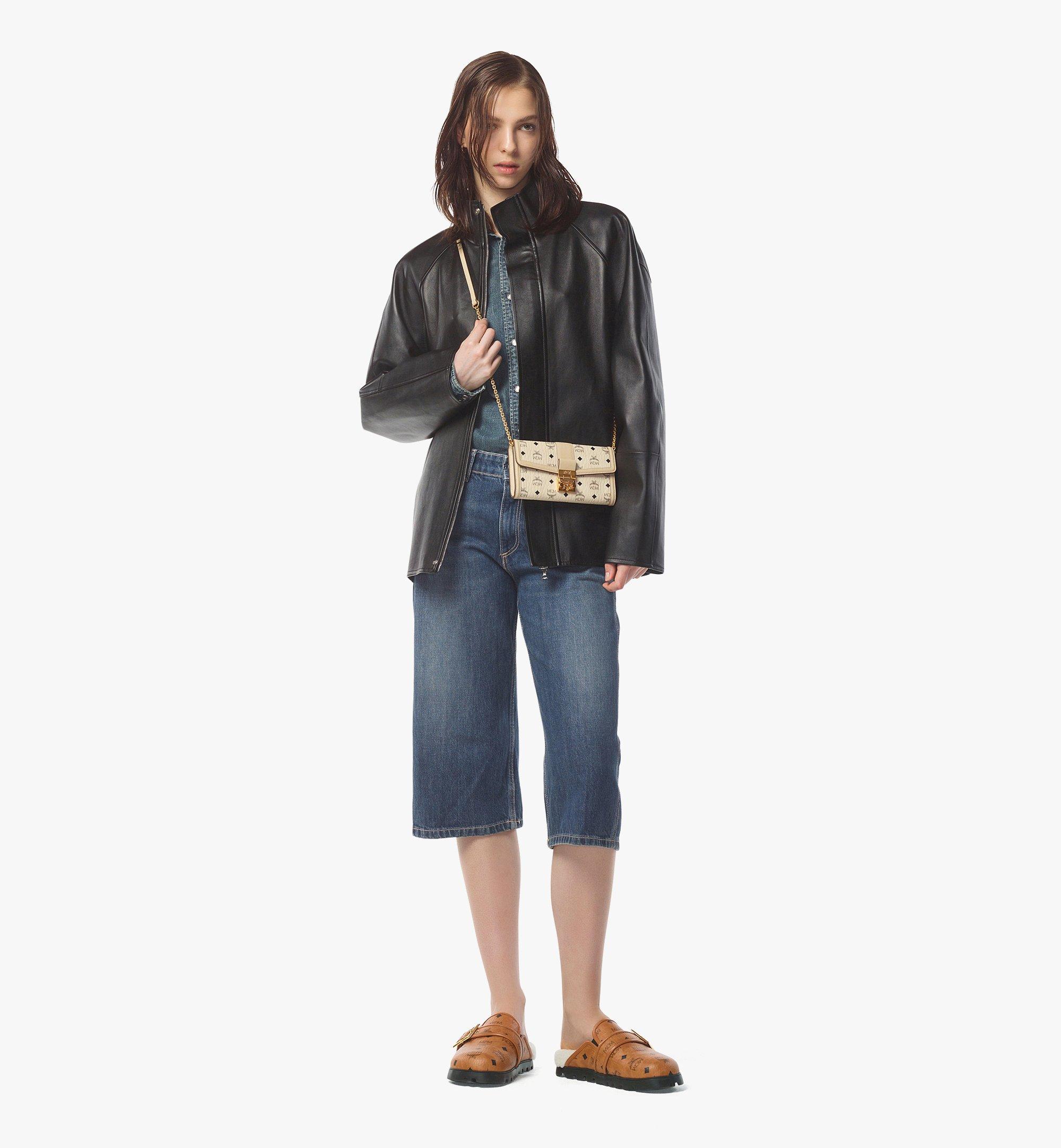Tracy Chain Wallet in Visetos