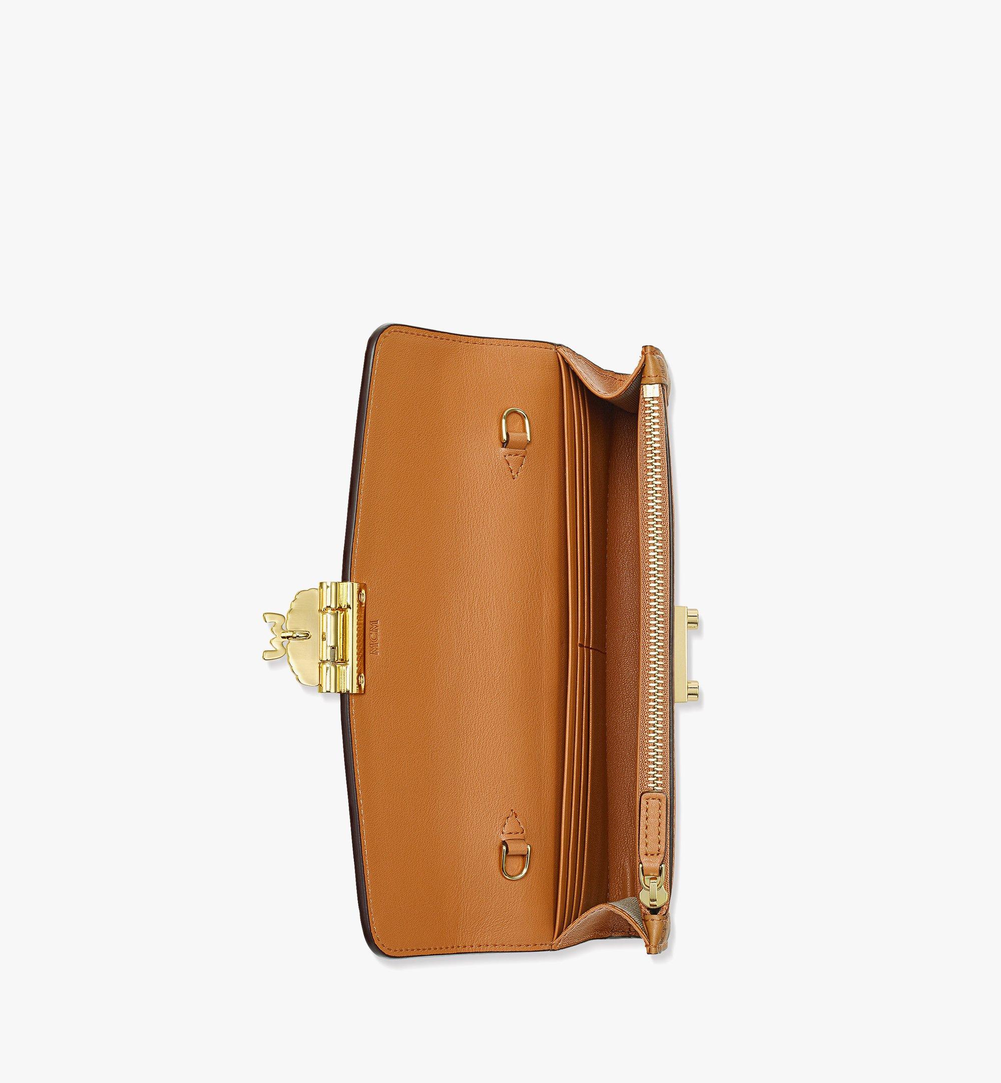 MCM Tracy チェーン ウォレット - レザー ヴィセトス ミックス Cognac MYLDSXT02CO001 ほかの角度から見る 1