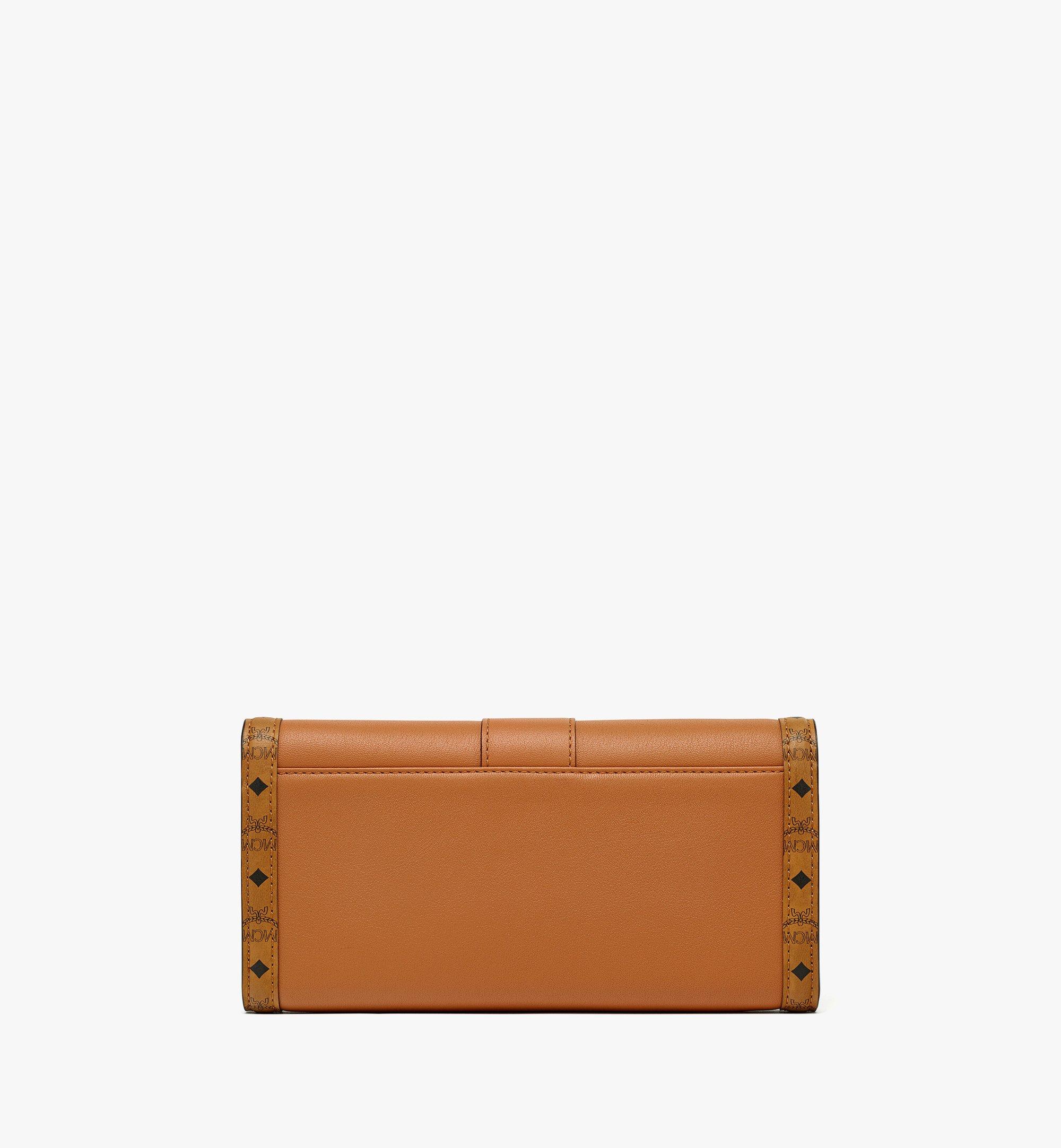 MCM Tracy チェーン ウォレット - レザー ヴィセトス ミックス Cognac MYLDSXT02CO001 ほかの角度から見る 2