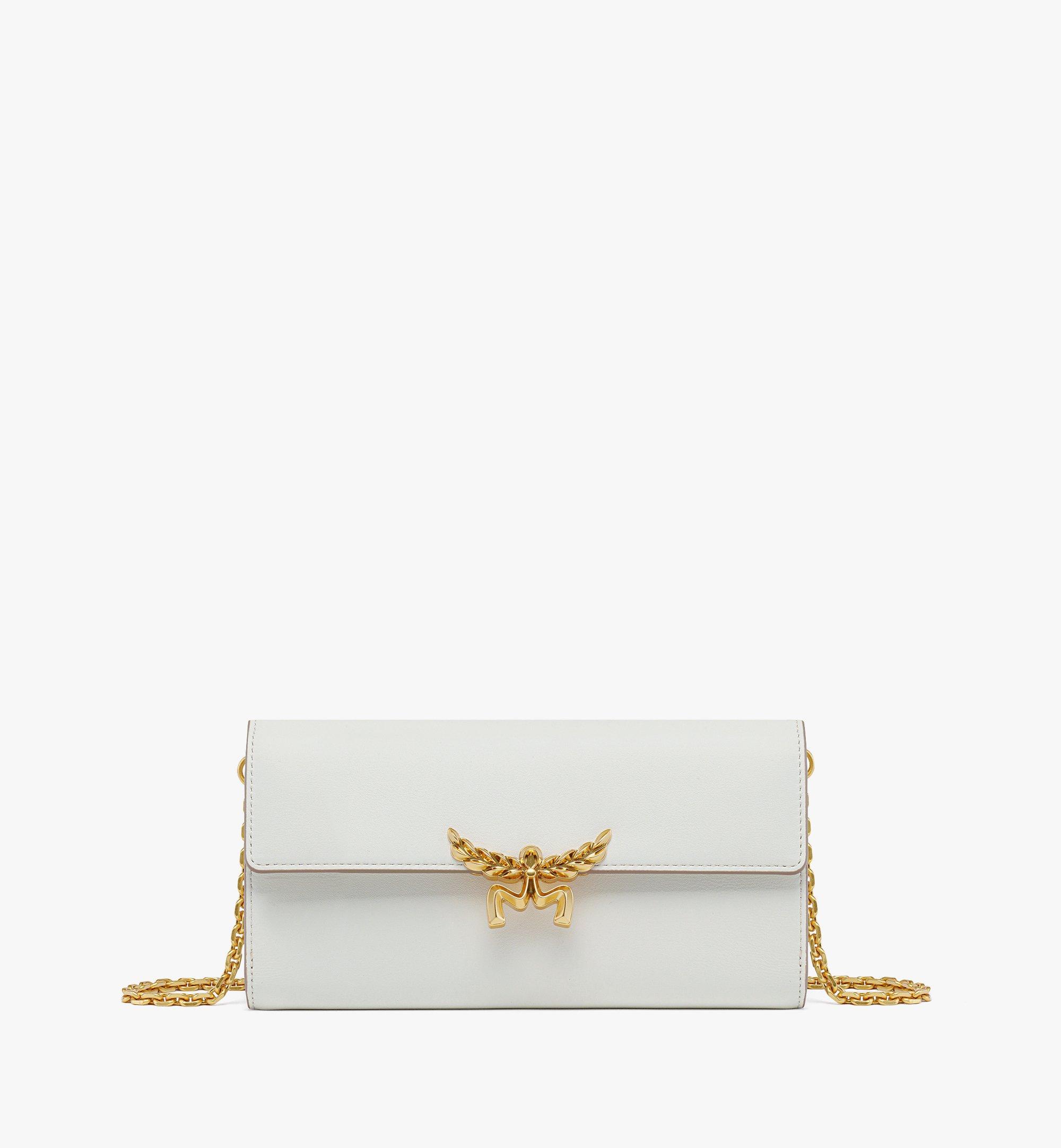 MCM HIMMEL CHAIN WALLET IN SPANISH CALF LEATHER 