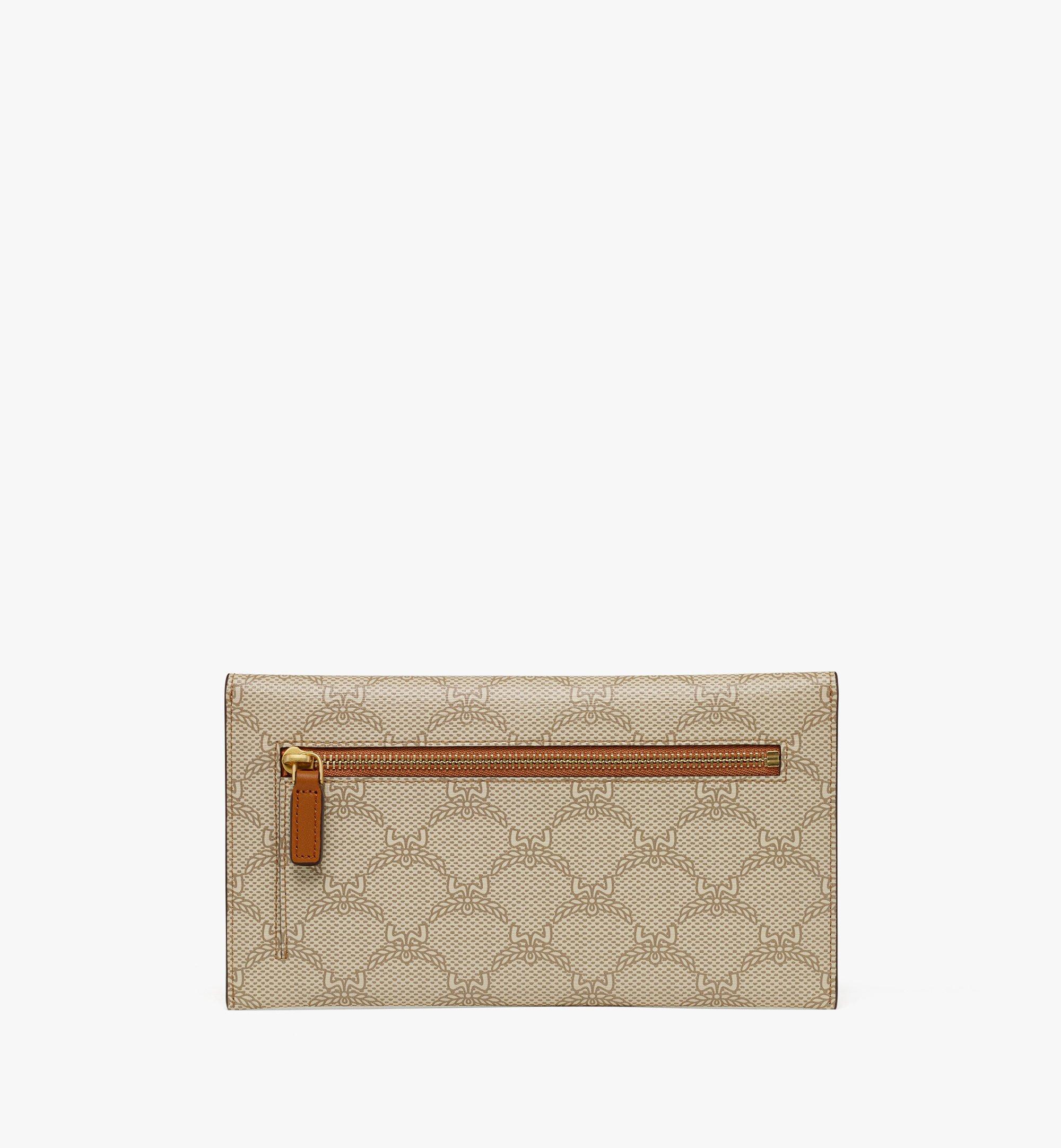 MCM Himmel Continental Pouch in Lauretos Beige MYLESAC03I9001 Alternate View 2