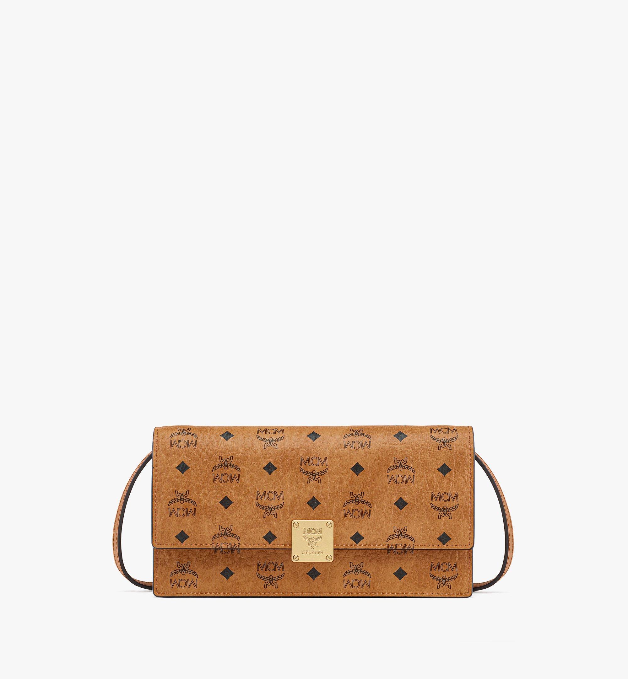 Aren Crossbody Wallet in Visetos