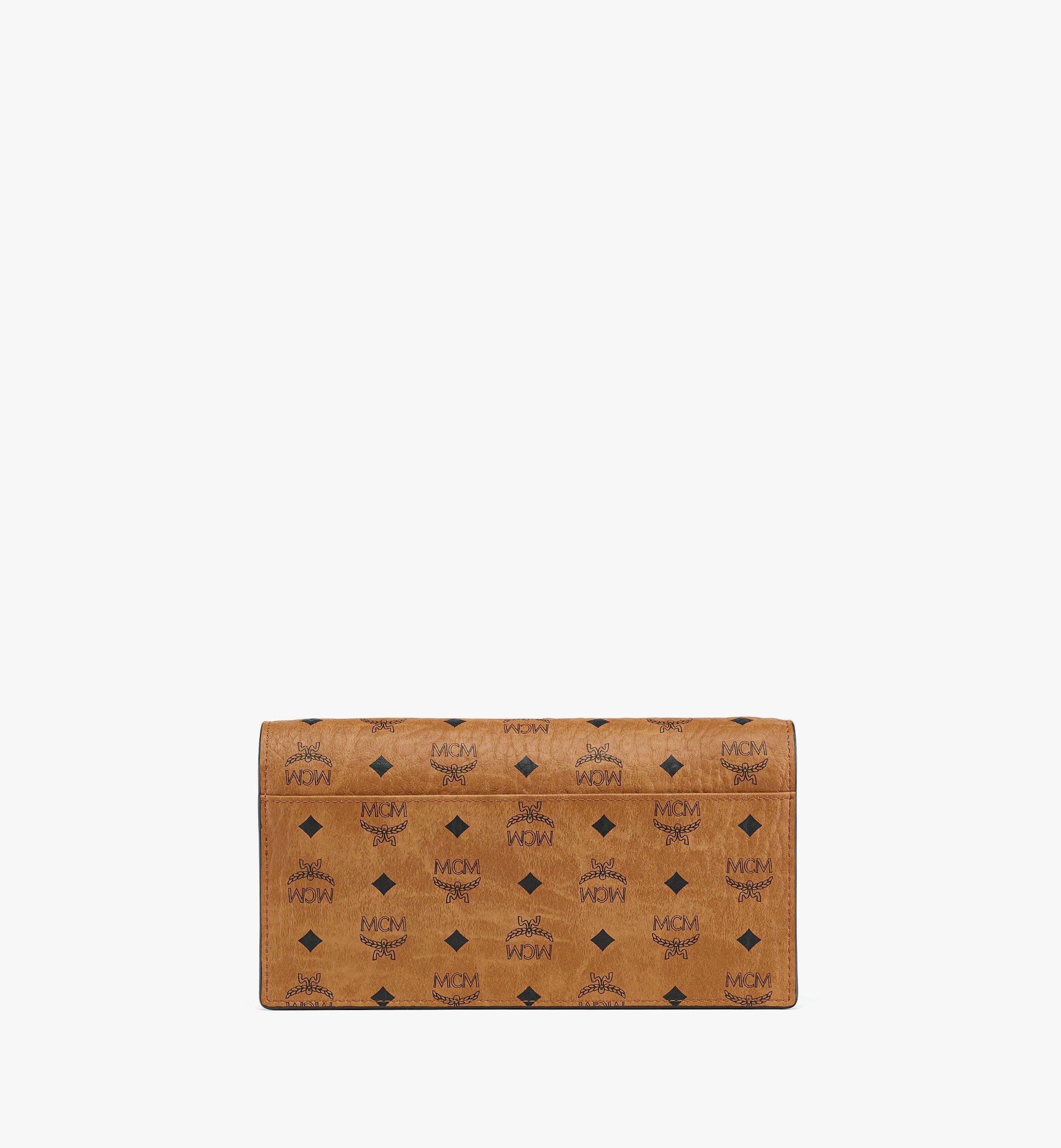 MCM Aren Crossbody Wallet in Visetos Cognac MYLFATA01CO001 Alternate View 2