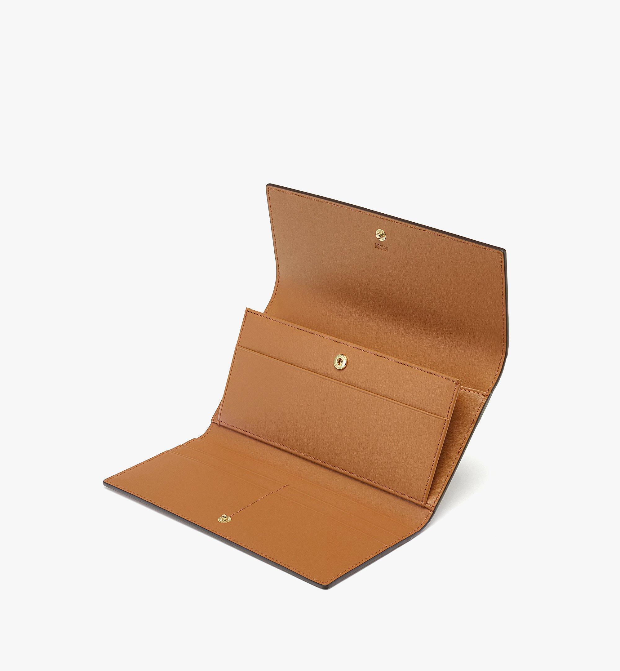 Aren Continental Wallet in Visetos