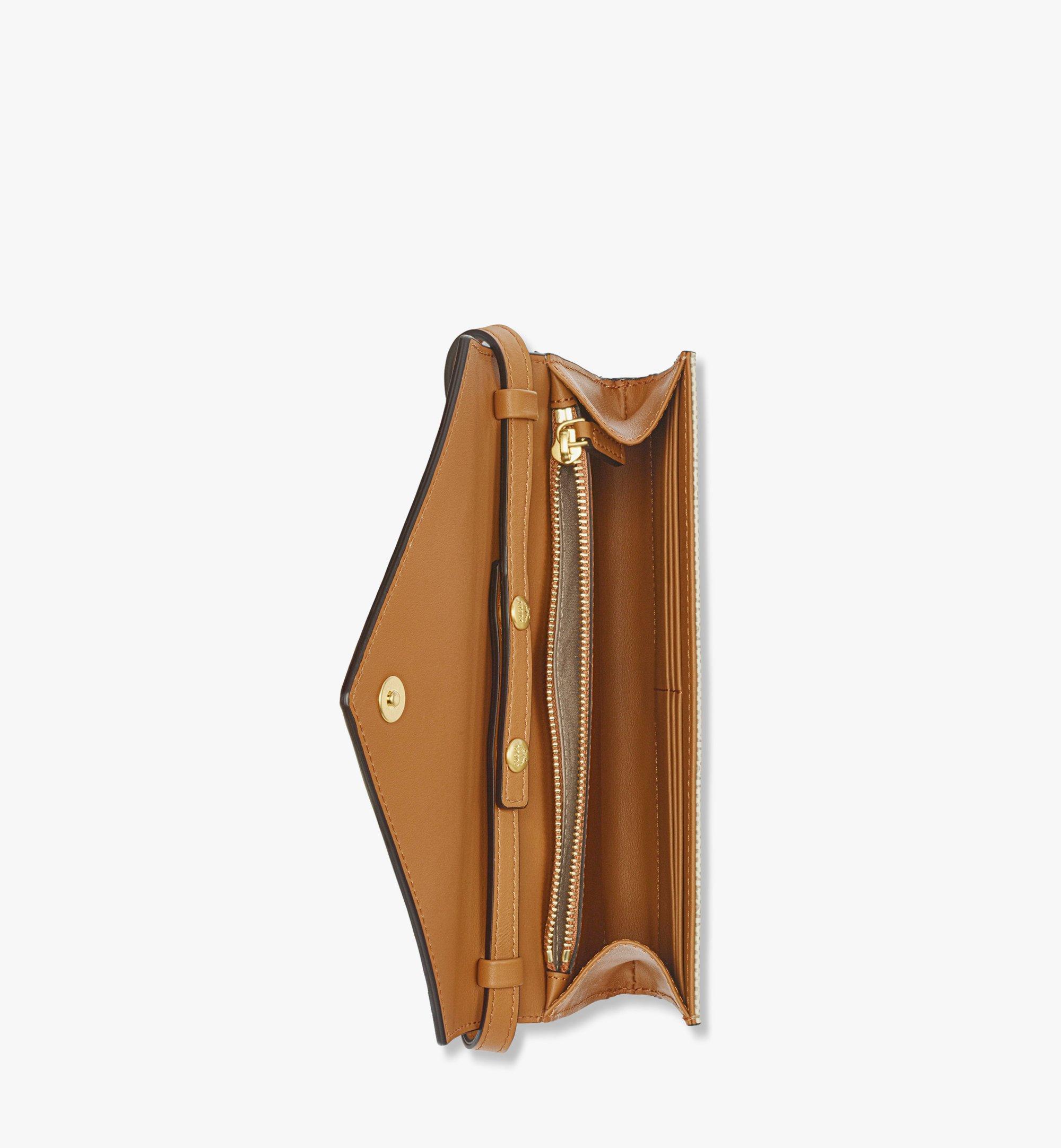 Large Himmel Crossbody Wallet in Lauretos Beige | MCM ®US