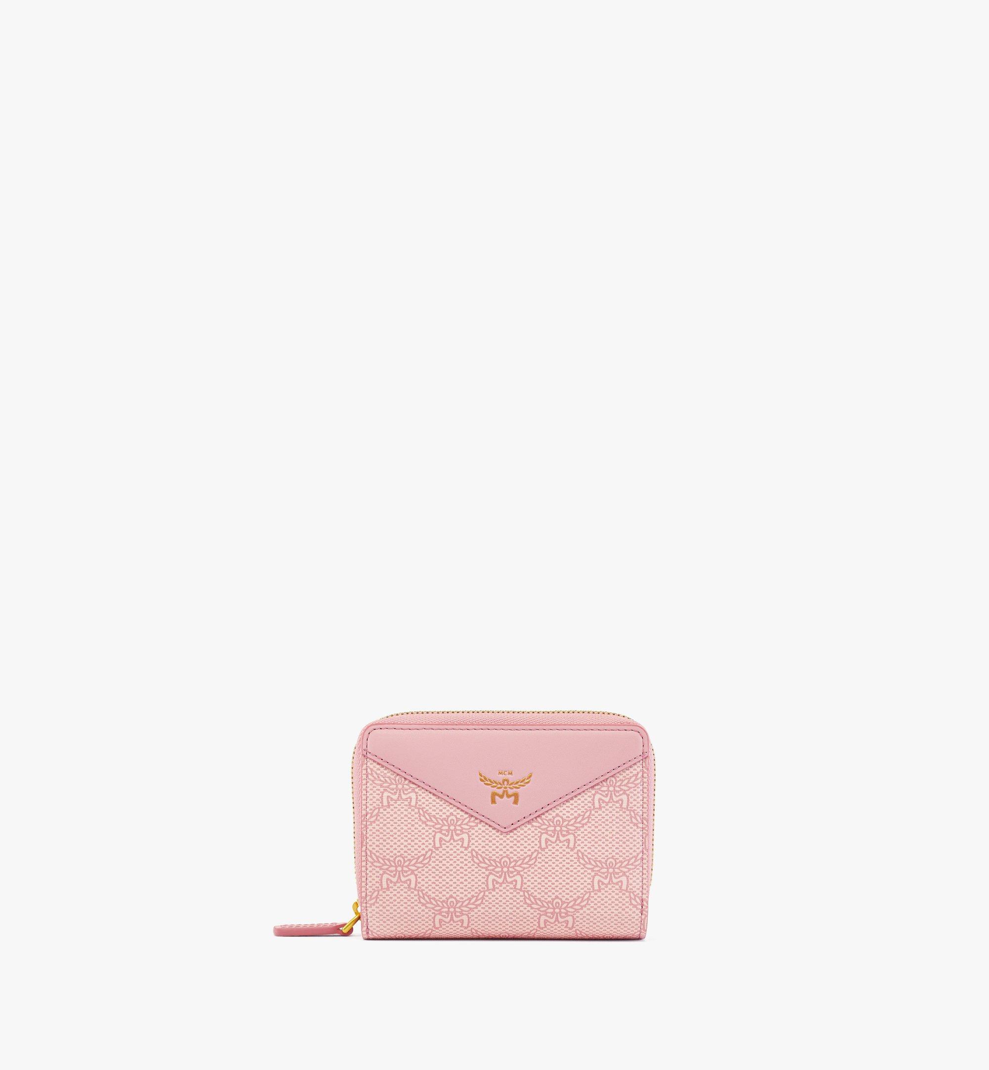 MCM Large Zip Around Wallet / ジッパー付き長財布 ピンク