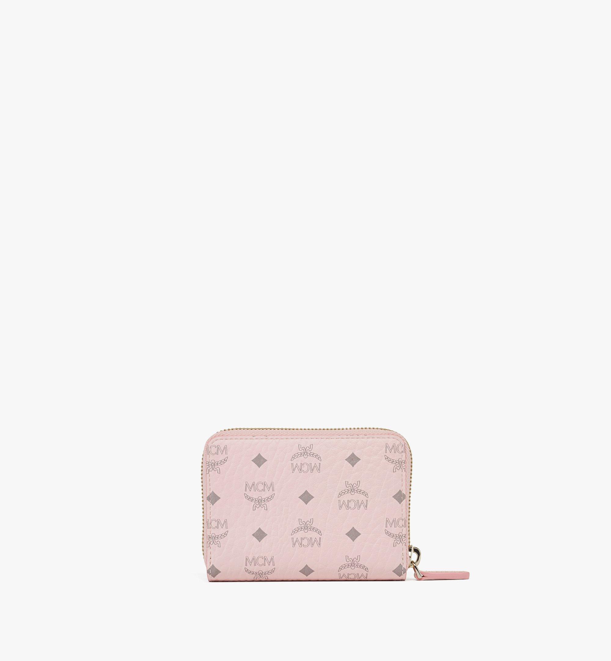 MCM MCM x HELLO KITTY Zip-Around Wallet in Visetos Pink MYLFSTA02QH001 Alternate View 2