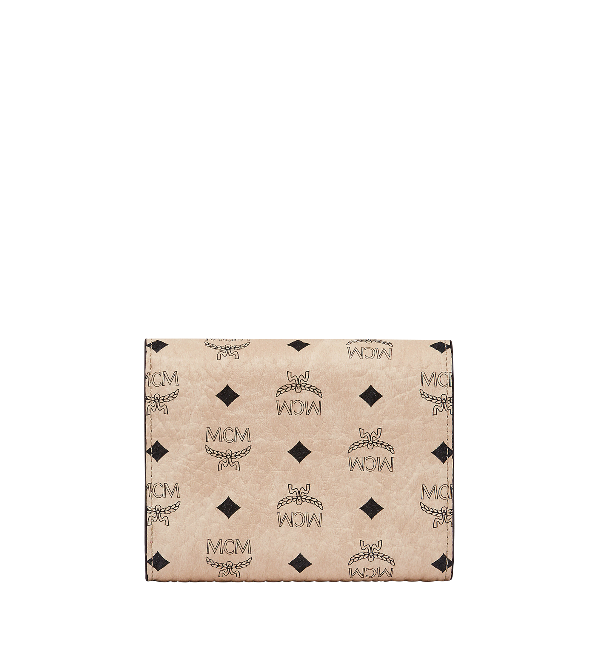 MCM Color Visetos Three Fold Wallet Beige MYS7AVC83IG001 Noch mehr sehen 2