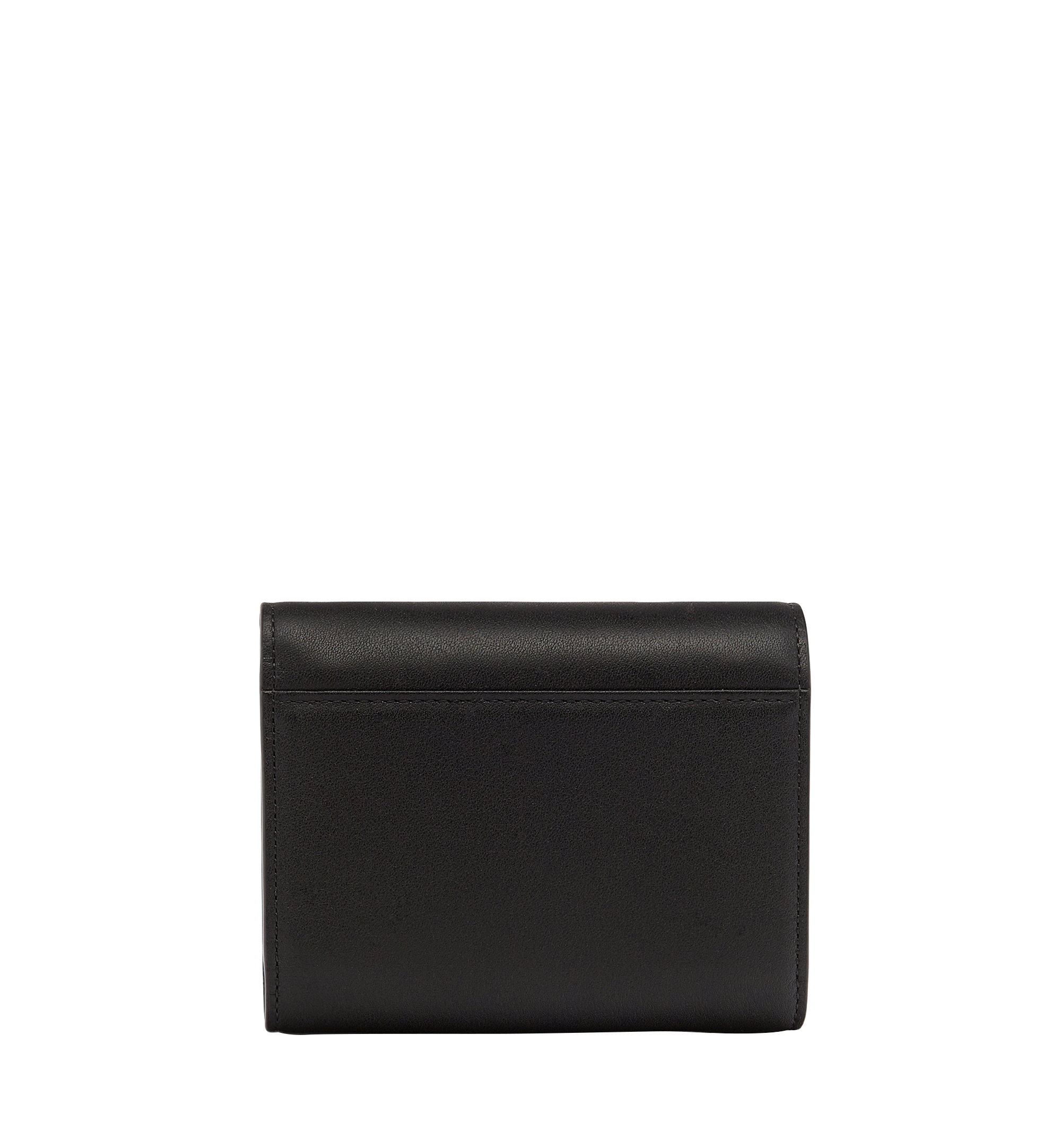 MCM Tracy Three Fold Wallet in Leather Black MYS7SPA02BK001 Alternate View 2