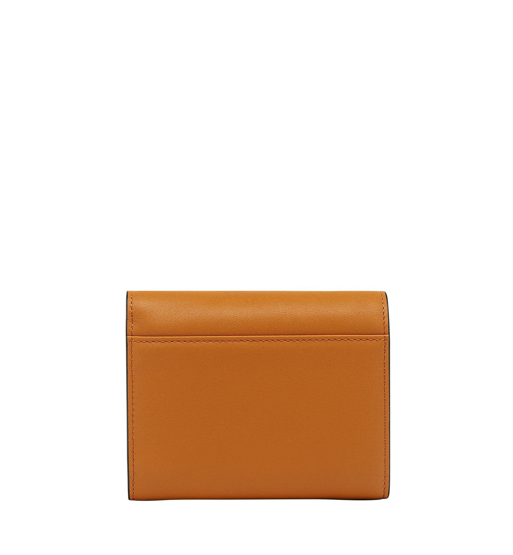 MCM Tracy Three Fold Wallet in Leather Cognac MYS7SPA02CO001 Alternate View 2