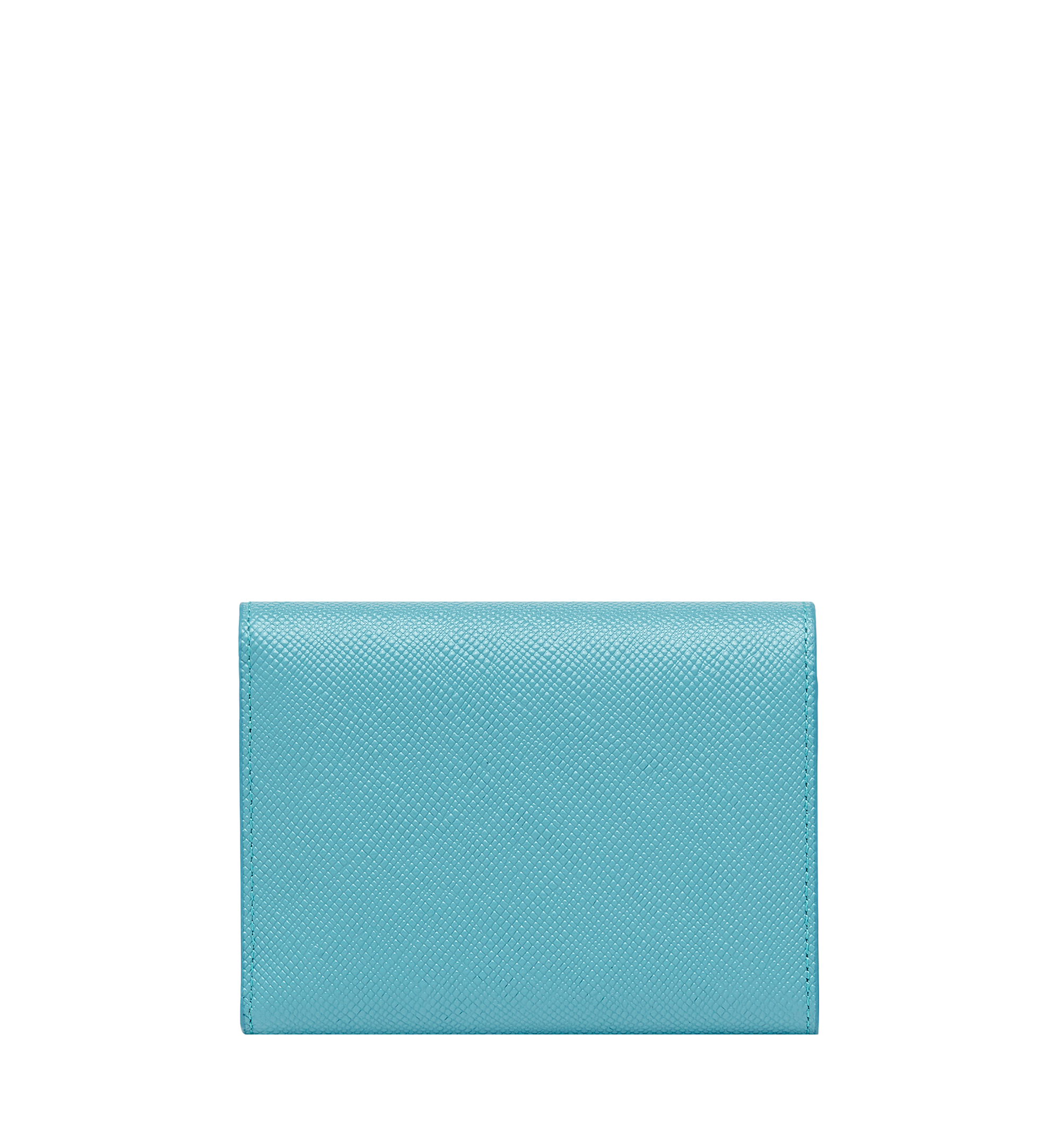 MCM Casablanca Three Fold Wallet in Textured Leather Blue MYS8SCB06HS001 Noch mehr sehen 2