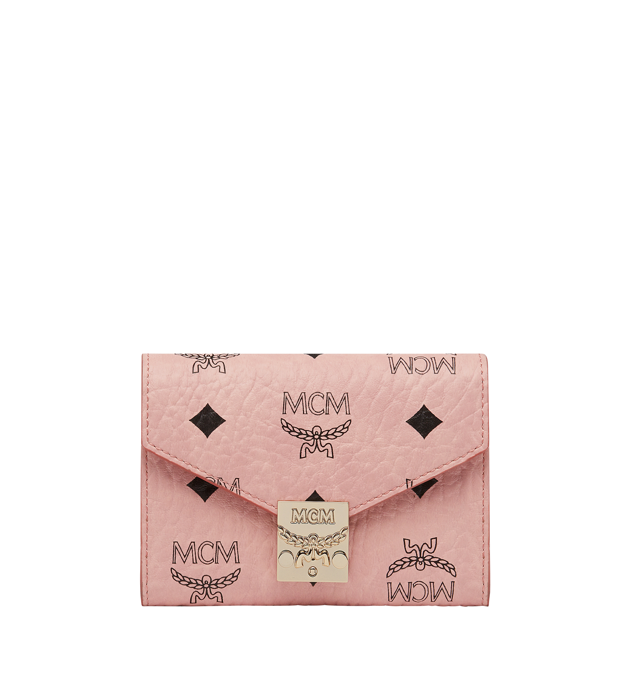 MCM ピンク 三つ折 財布