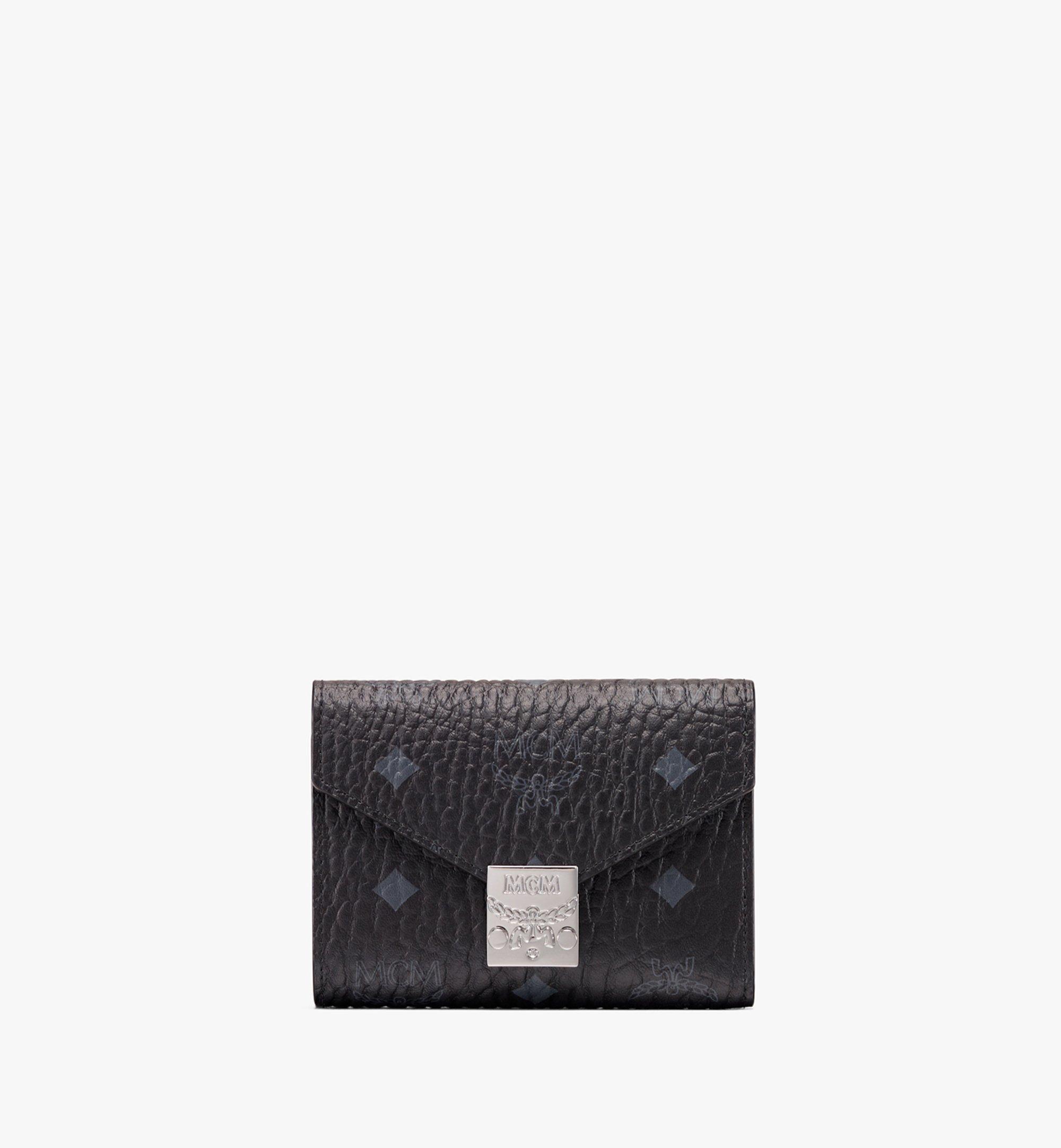 Patricia Three-Fold Wallet in Visetos