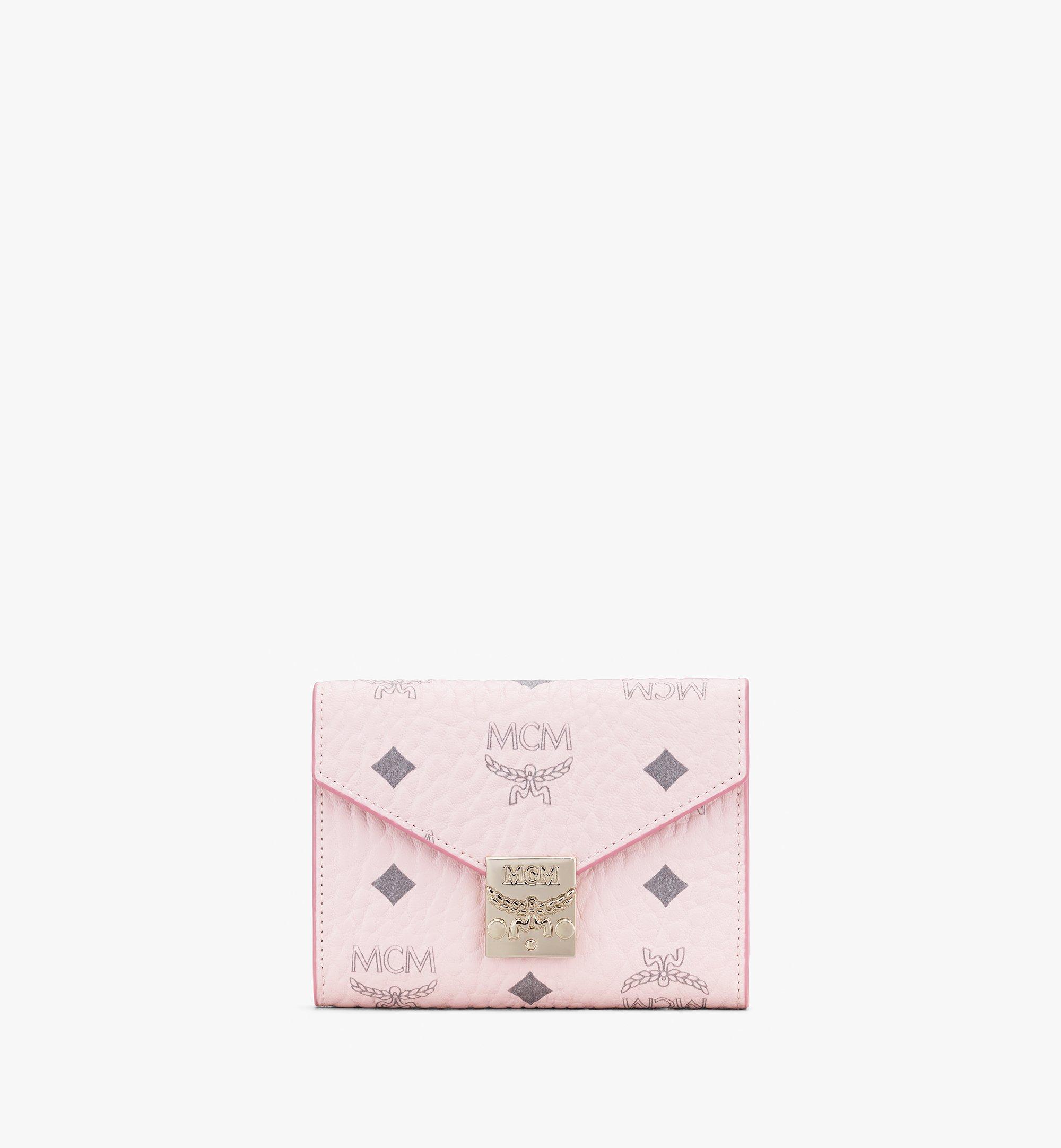 MCM 三つ折財布 ウォレット ピンク - 折り財布