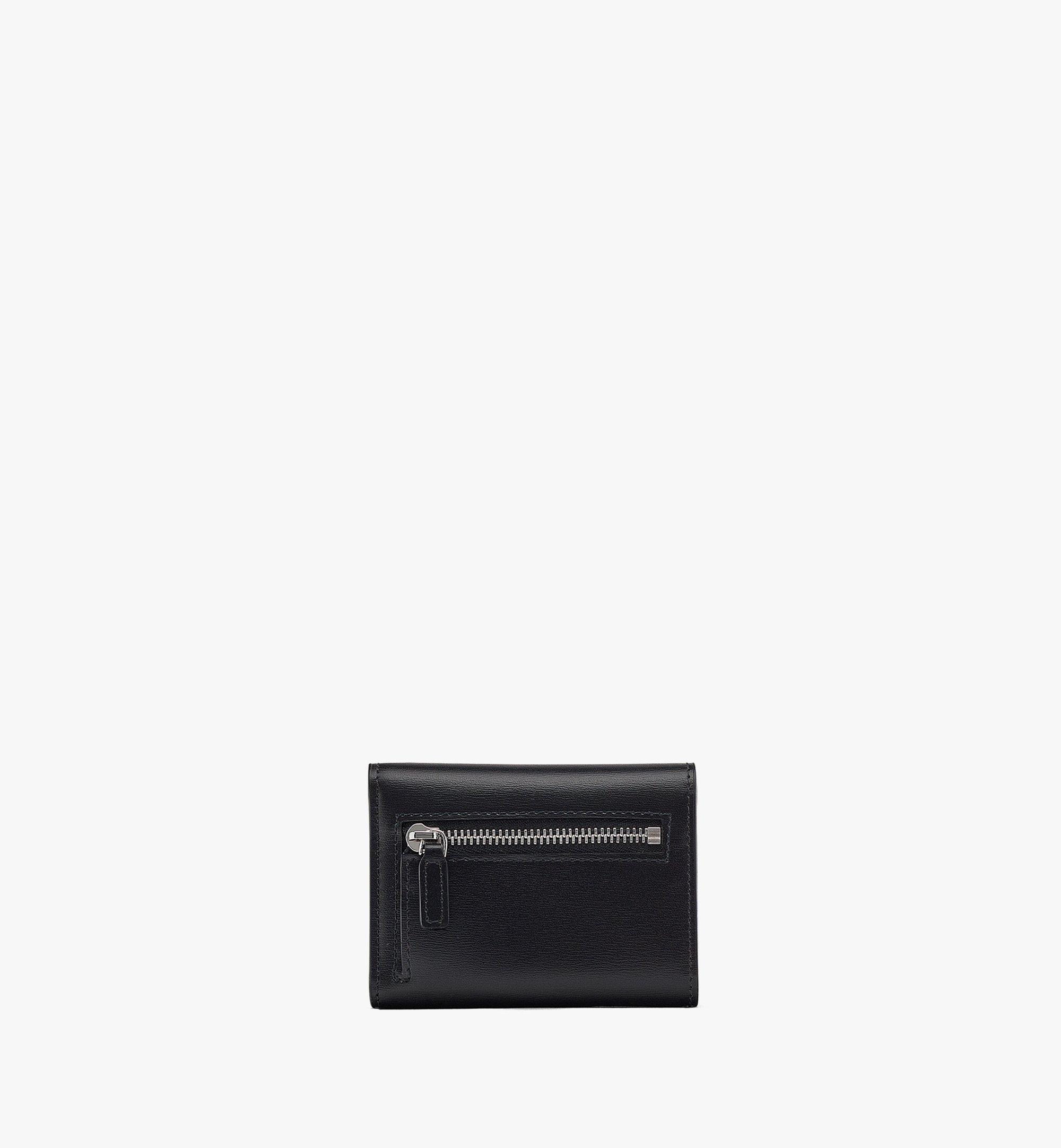 MCM Tracy皮革三折式钱包 Black MYSBAPA01BK001 更多视角 2
