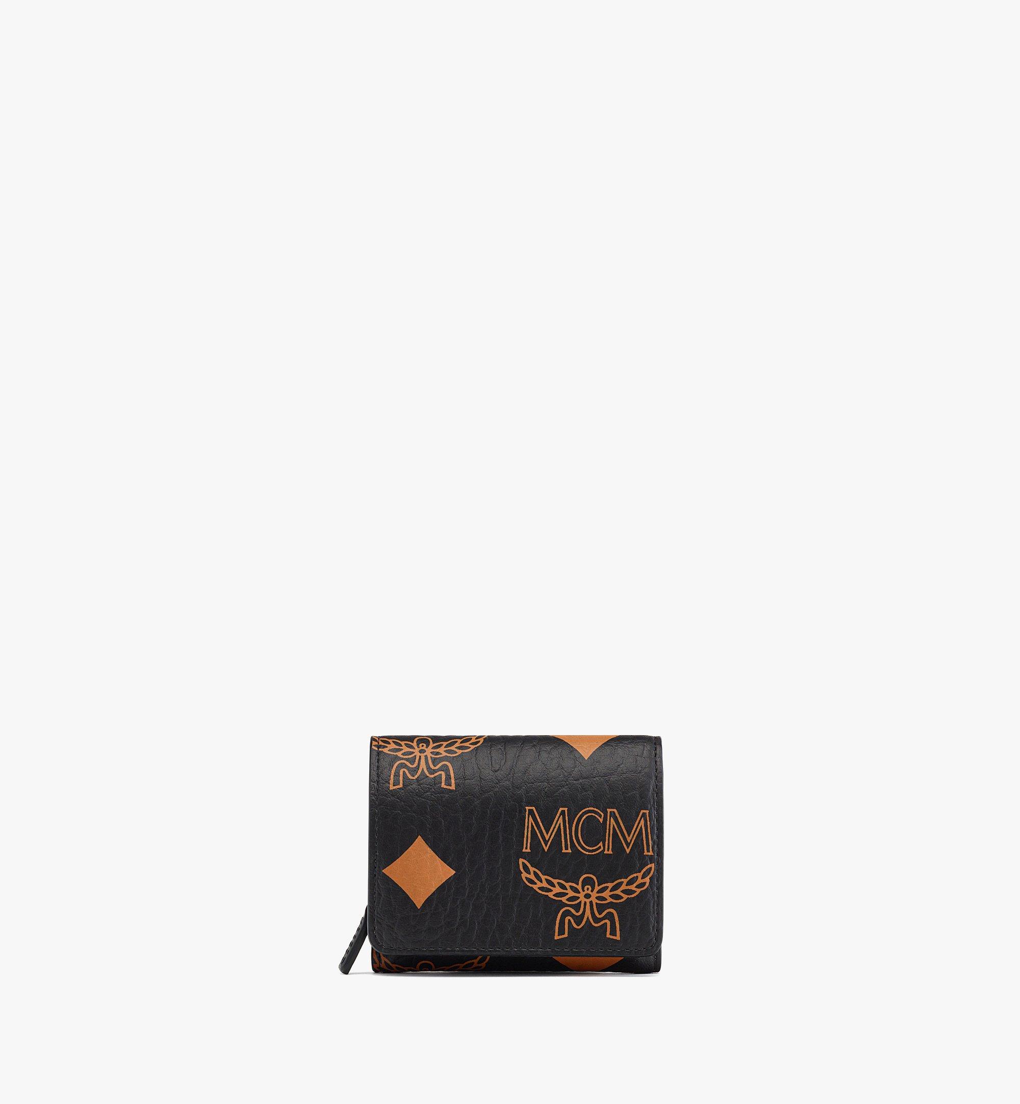 Mcm small trifold clearance wallet