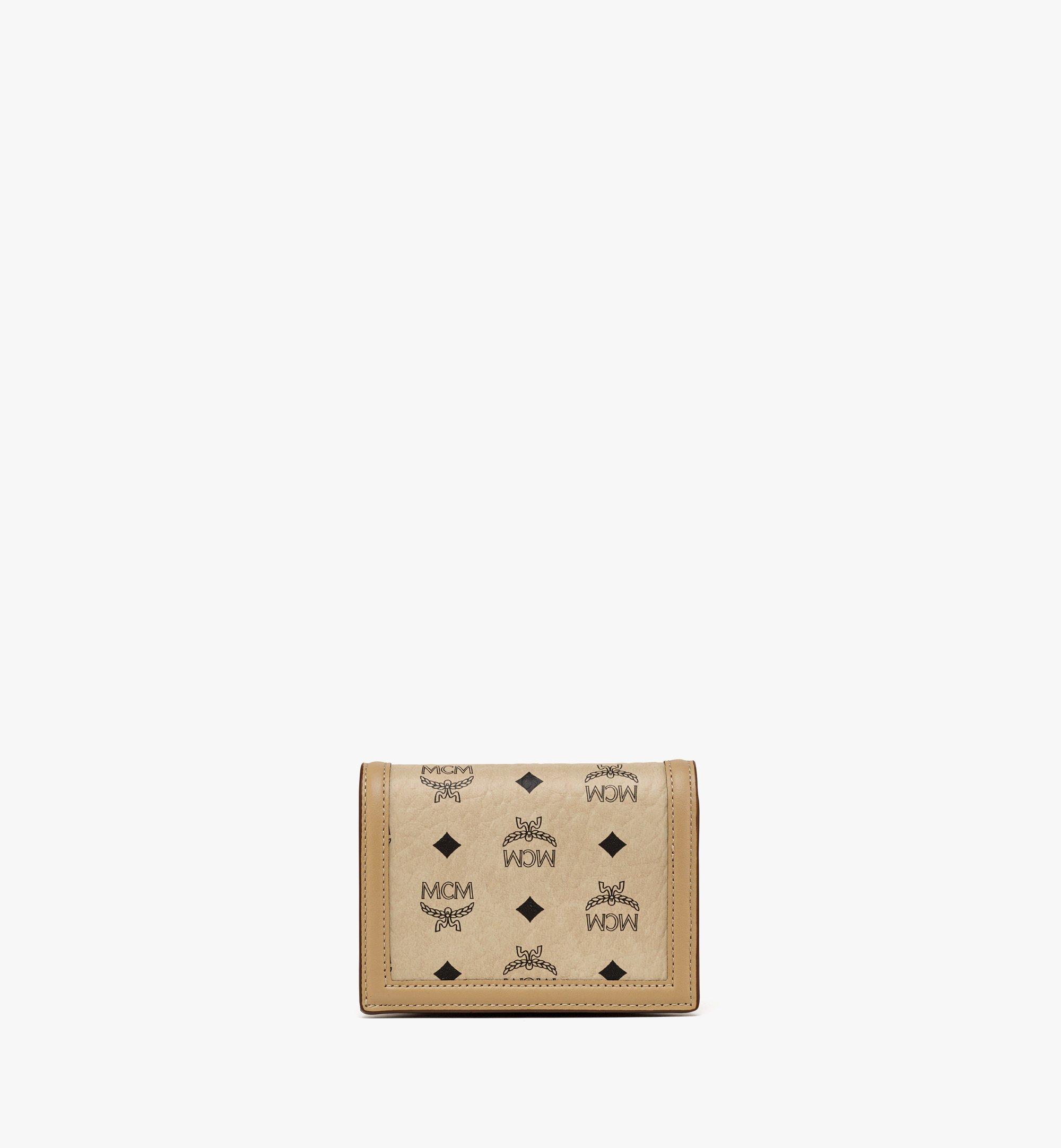 Mini Tracy Wallet in Visetos Beige | MCM ®TH