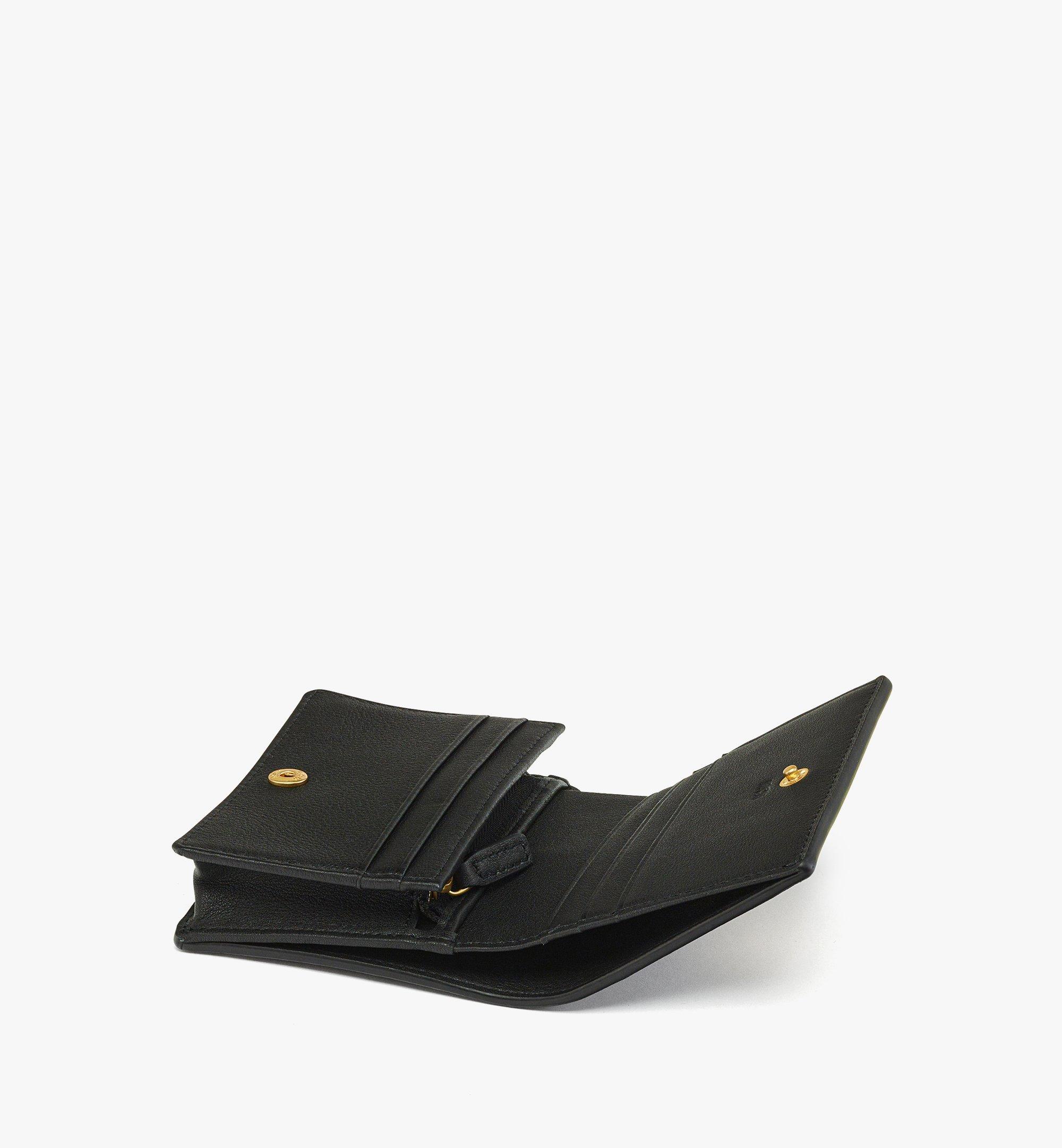 MCM Tracy Wallet in Embossed Monogram Leather Black MYSESXT02BK001 Alternate View 1