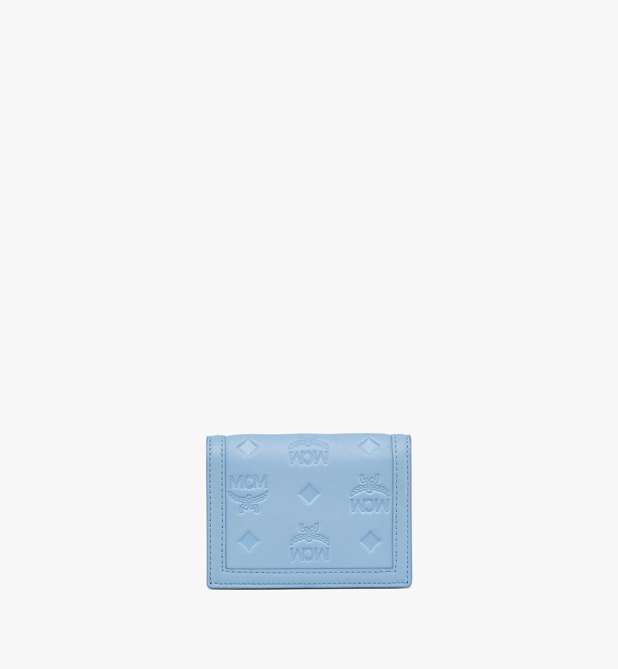 Mcm 2025 wallet blue