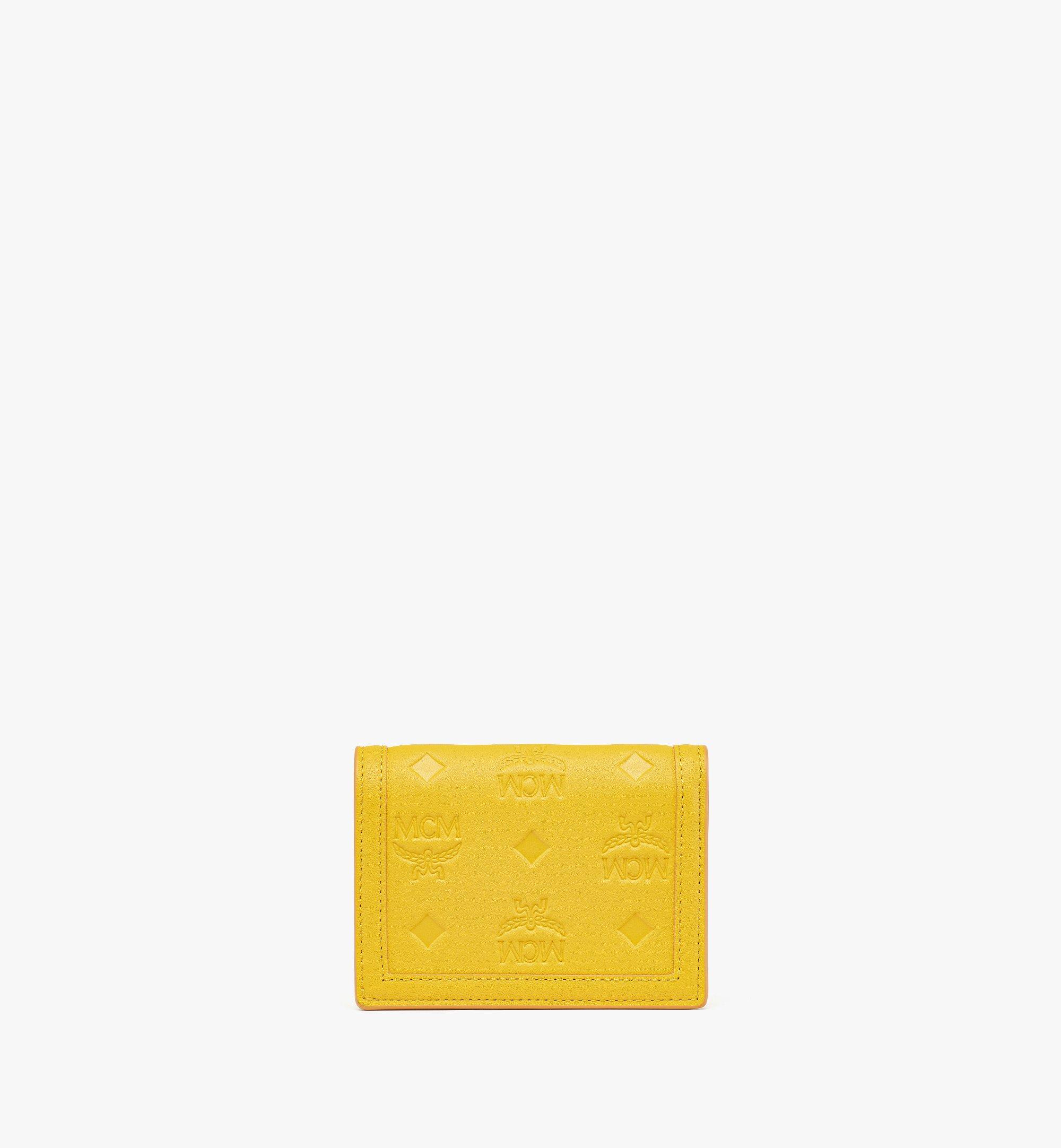 Mcm discount embossed wallet