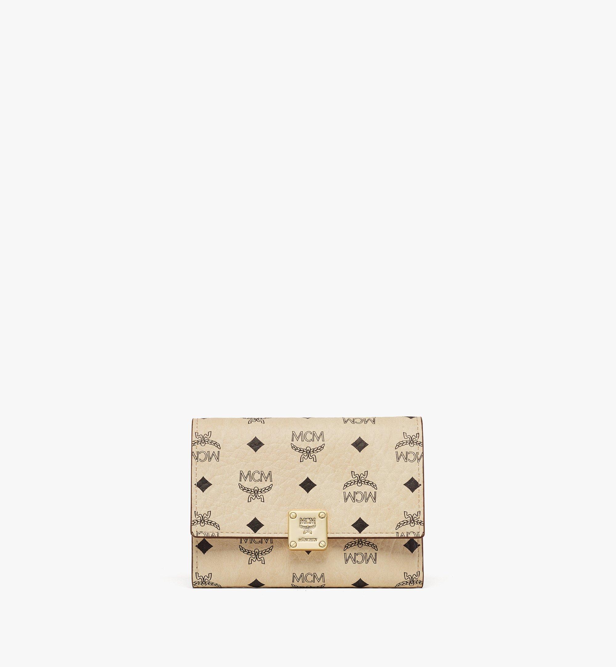 Aren Trifold Wallet in Visetos