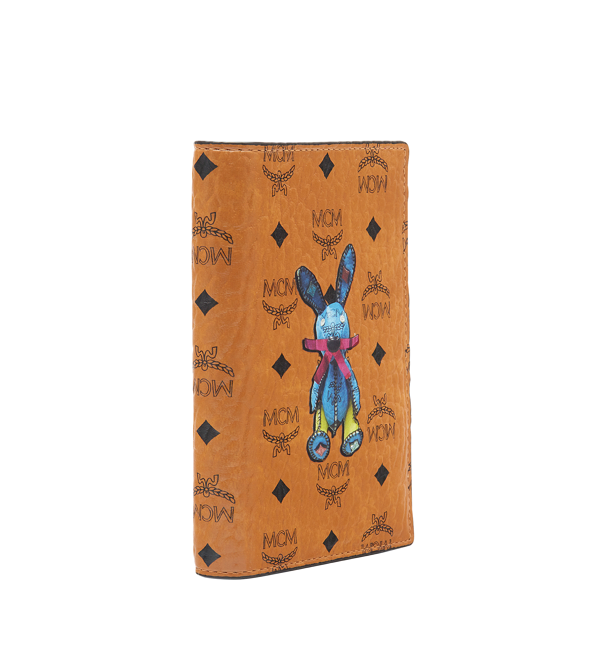 MCM Porte-passeport Rabbit en Visetos Cognac MYV6AXL45CO001 Plus de photos 1