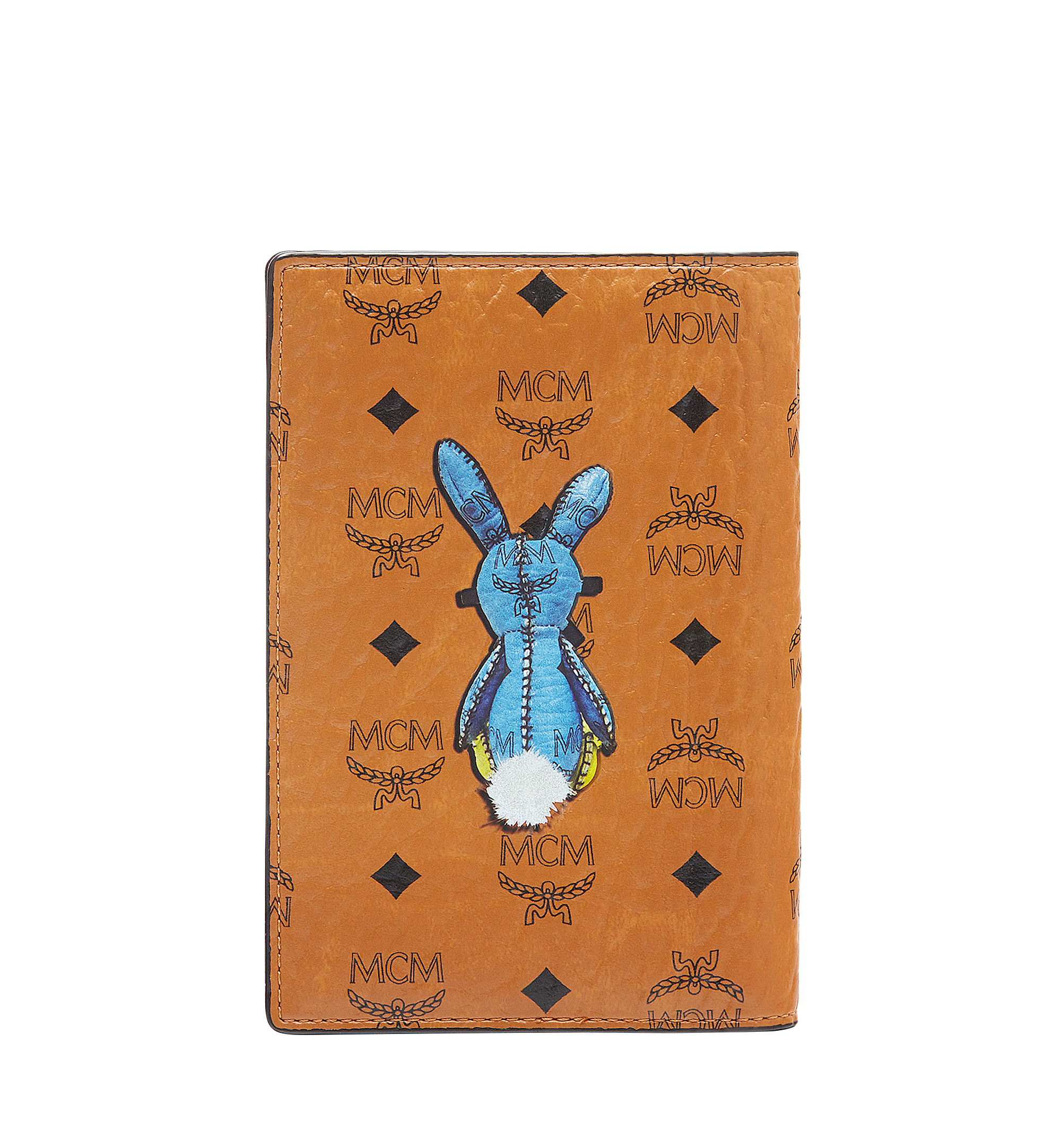 MCM Porte-passeport Rabbit en Visetos Cognac MYV6AXL45CO001 Plus de photos 2