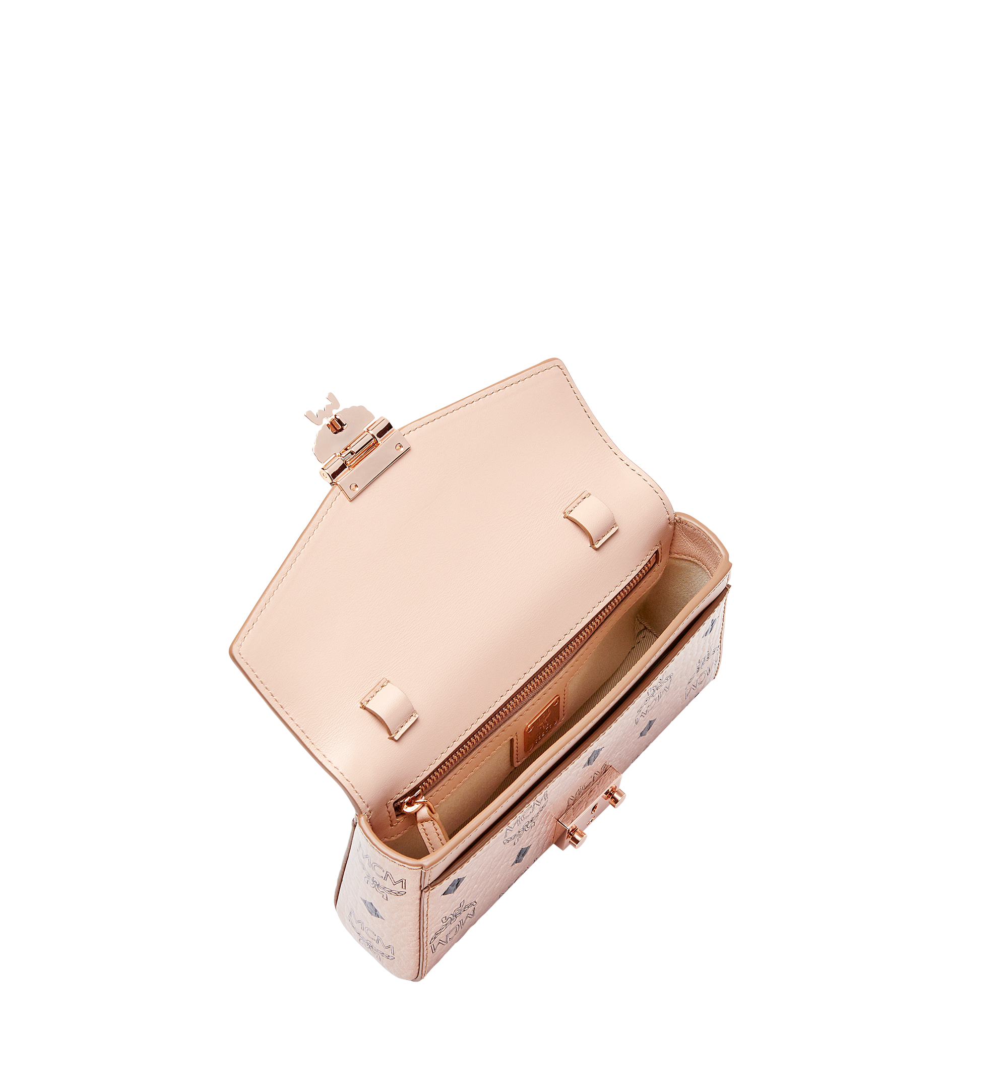 MCM Tracy Flap Crossbody in Visetos  MYZ8AME04TC001 Alternate View 4