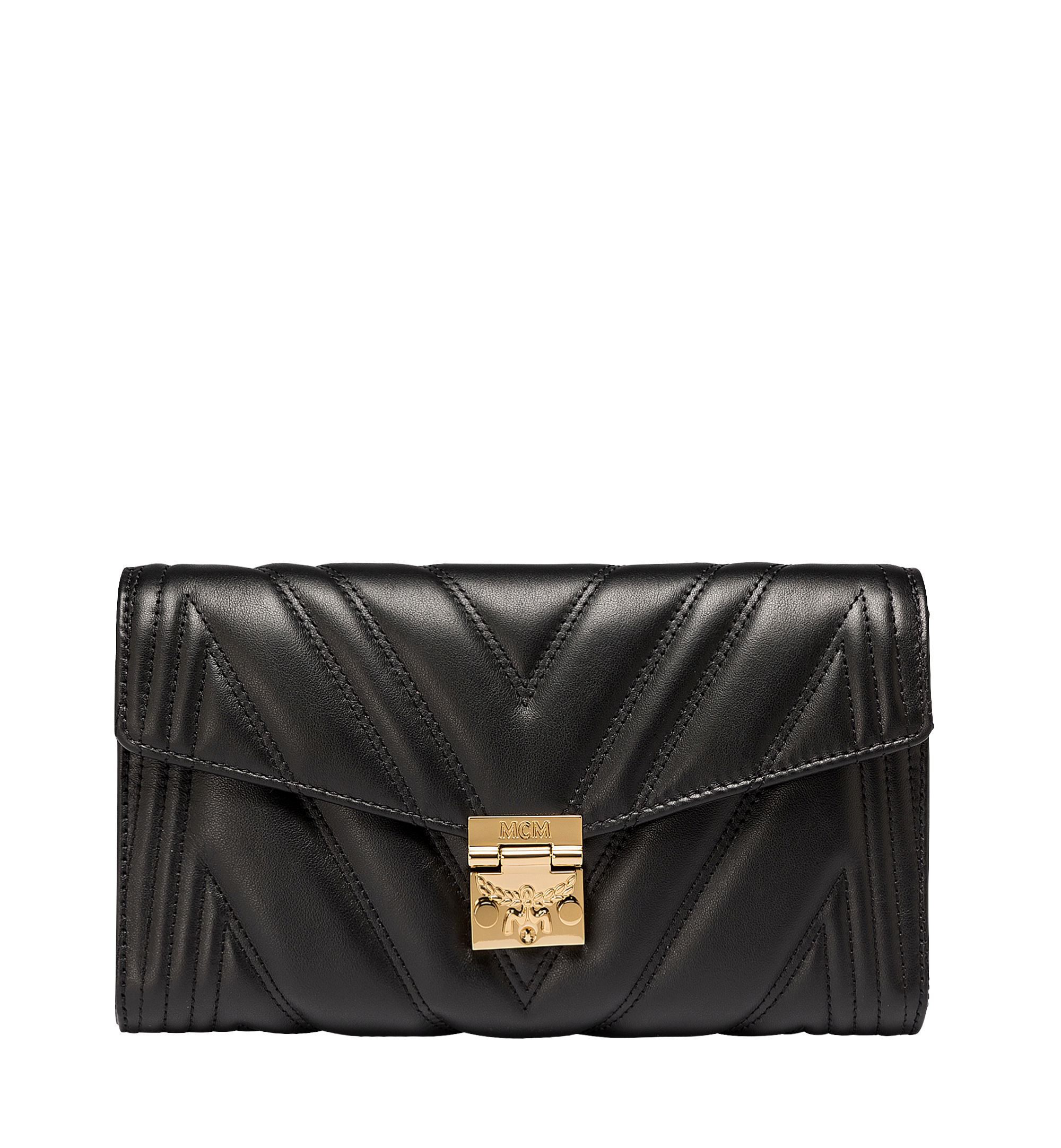 Medium Tracy Flap Crossbody in Quilted Leather BLACK | MCM ®DE