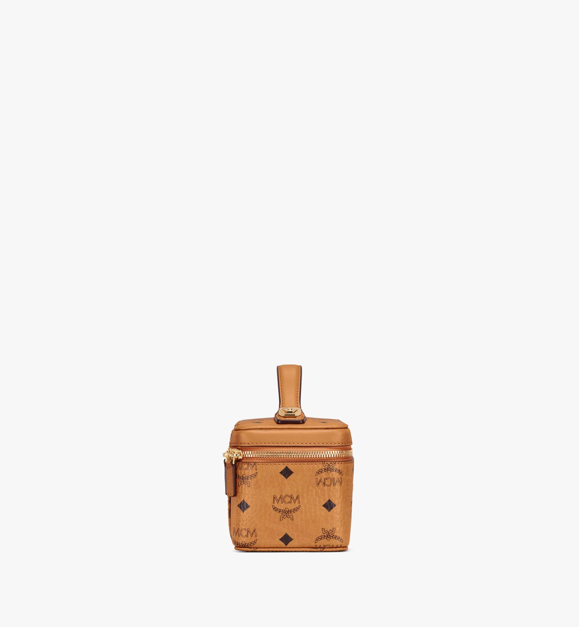 MCM Rockstar バニティケース - ヴィセトス オリジナル Cognac MYZ8AVI01CO001 ほかの角度から見る 1
