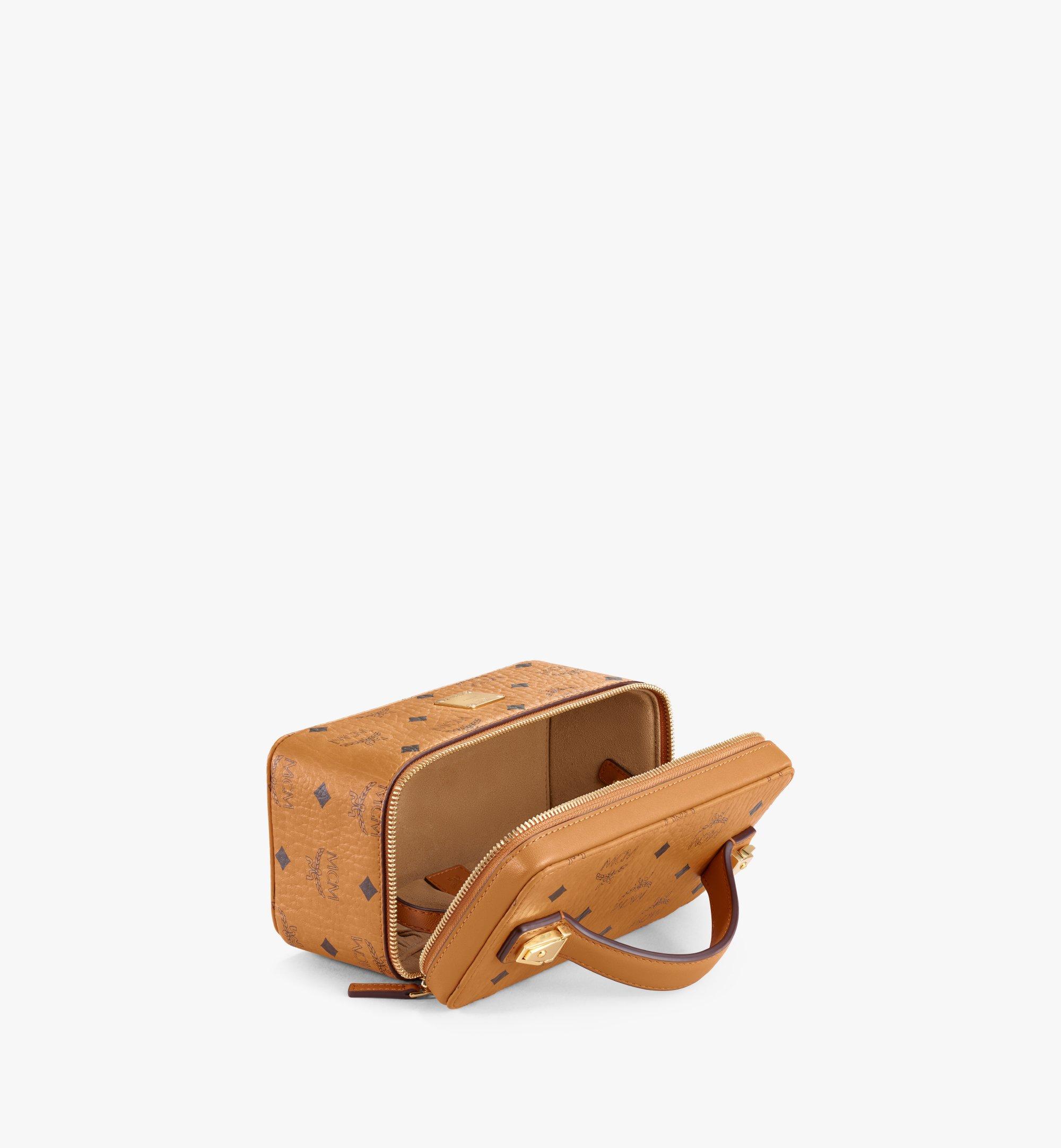 Small Boston Bag in Visetos Original Cognac