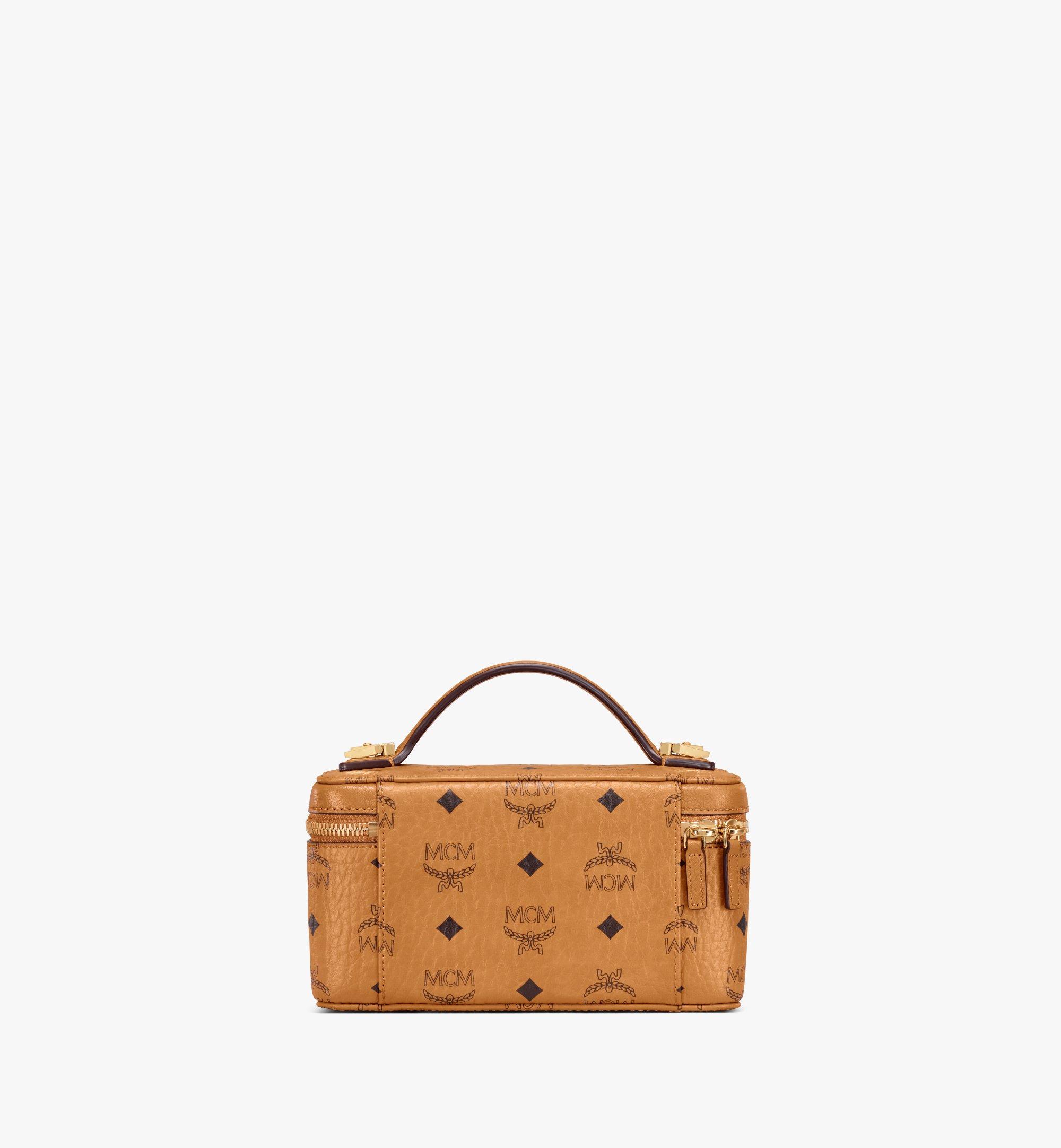 MCM Rockstar バニティケース - ヴィセトス オリジナル Cognac MYZ8AVI01CO001 ほかの角度から見る 3