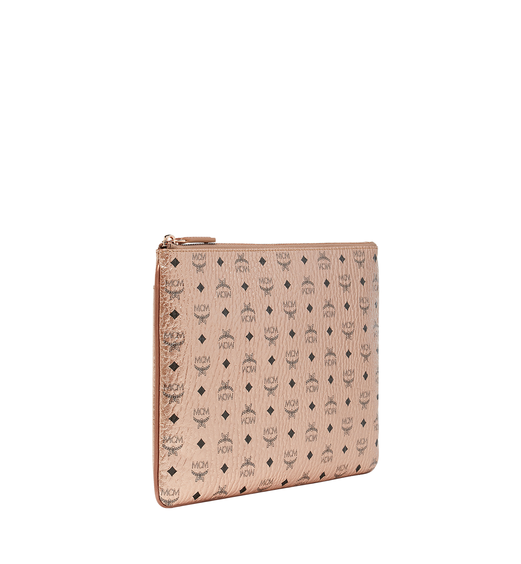 mcm rose gold purse