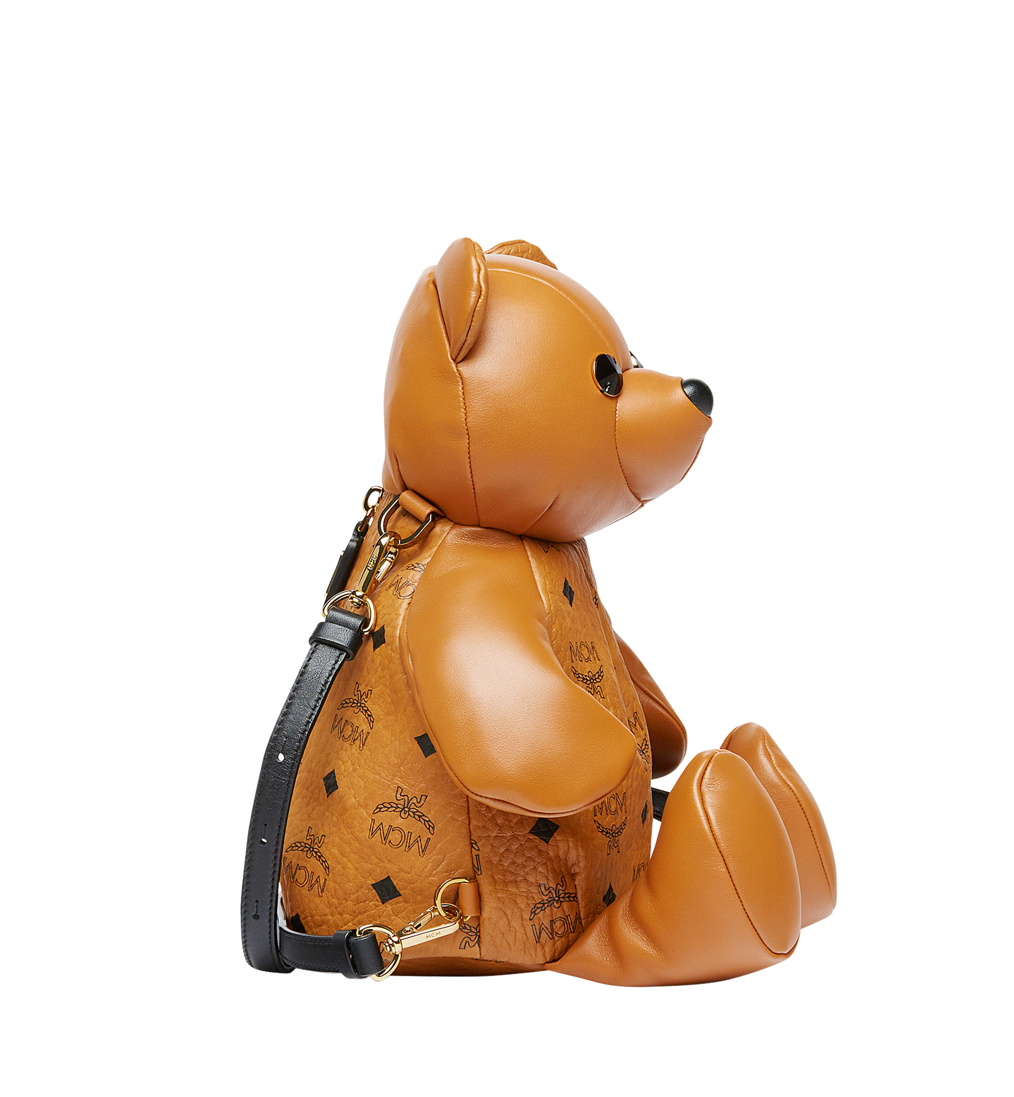 One Size MCM Zoo Bear Doll Backpack Cognac MCM® JP