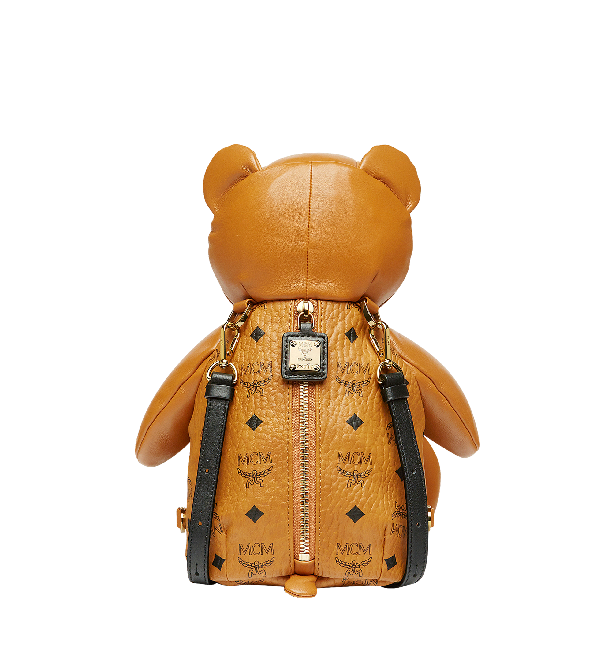 MCM Brown Teddy Bear Backpack